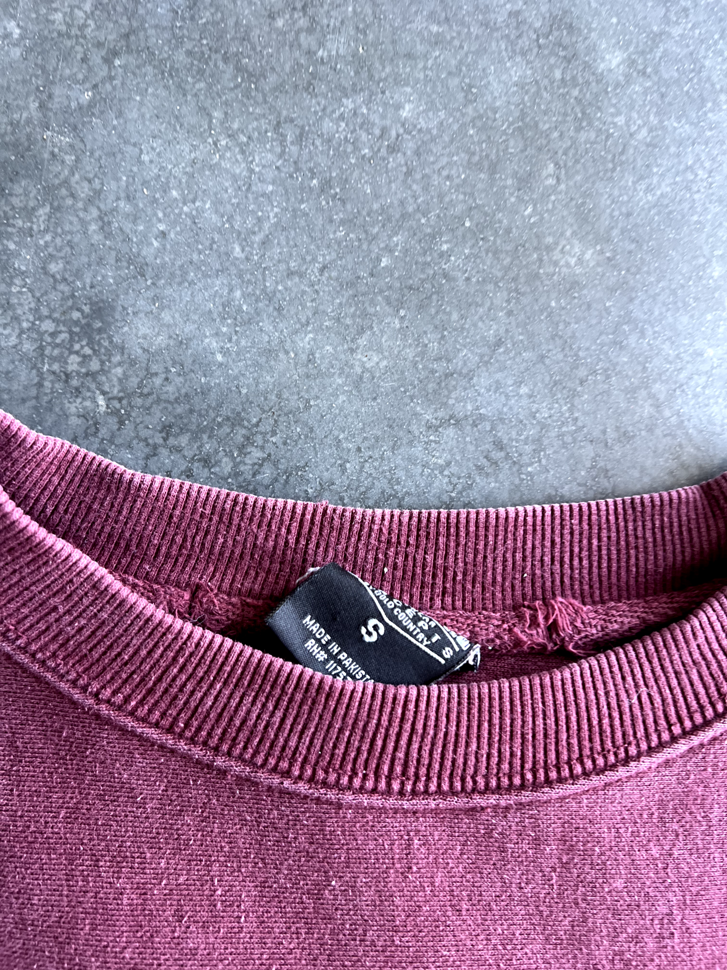 Vintage Maroon Minnesota Spellout Long Sleeve - S