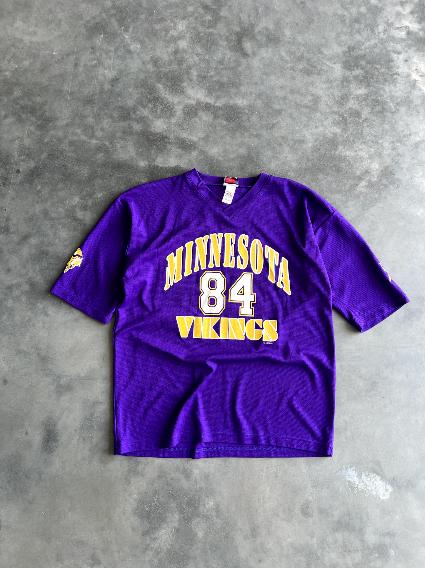Vintage Purple Vikings Tee - L