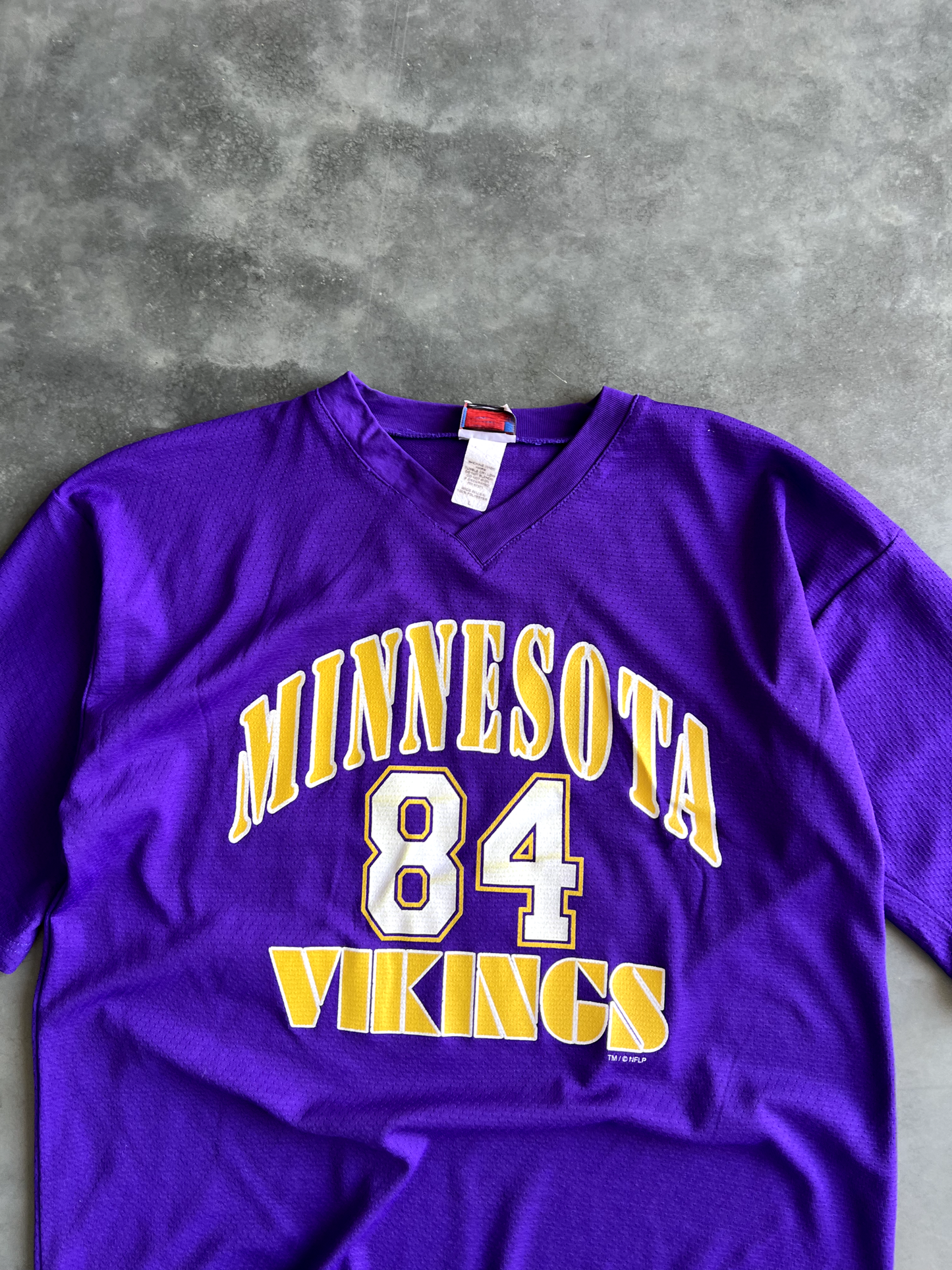 Vintage Purple Vikings Tee - L