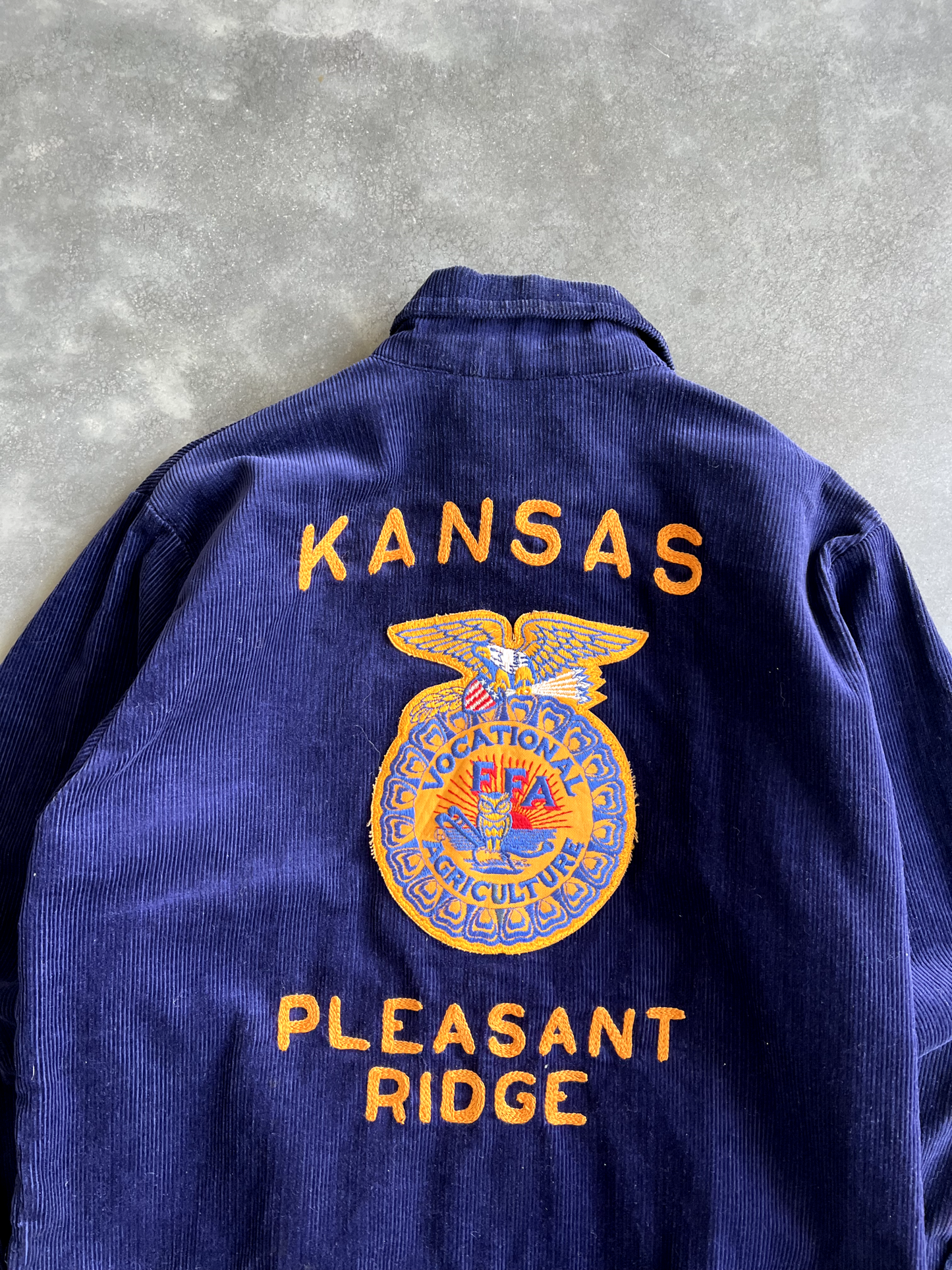 Vintage Kansas FFA Denim Jacket - 38