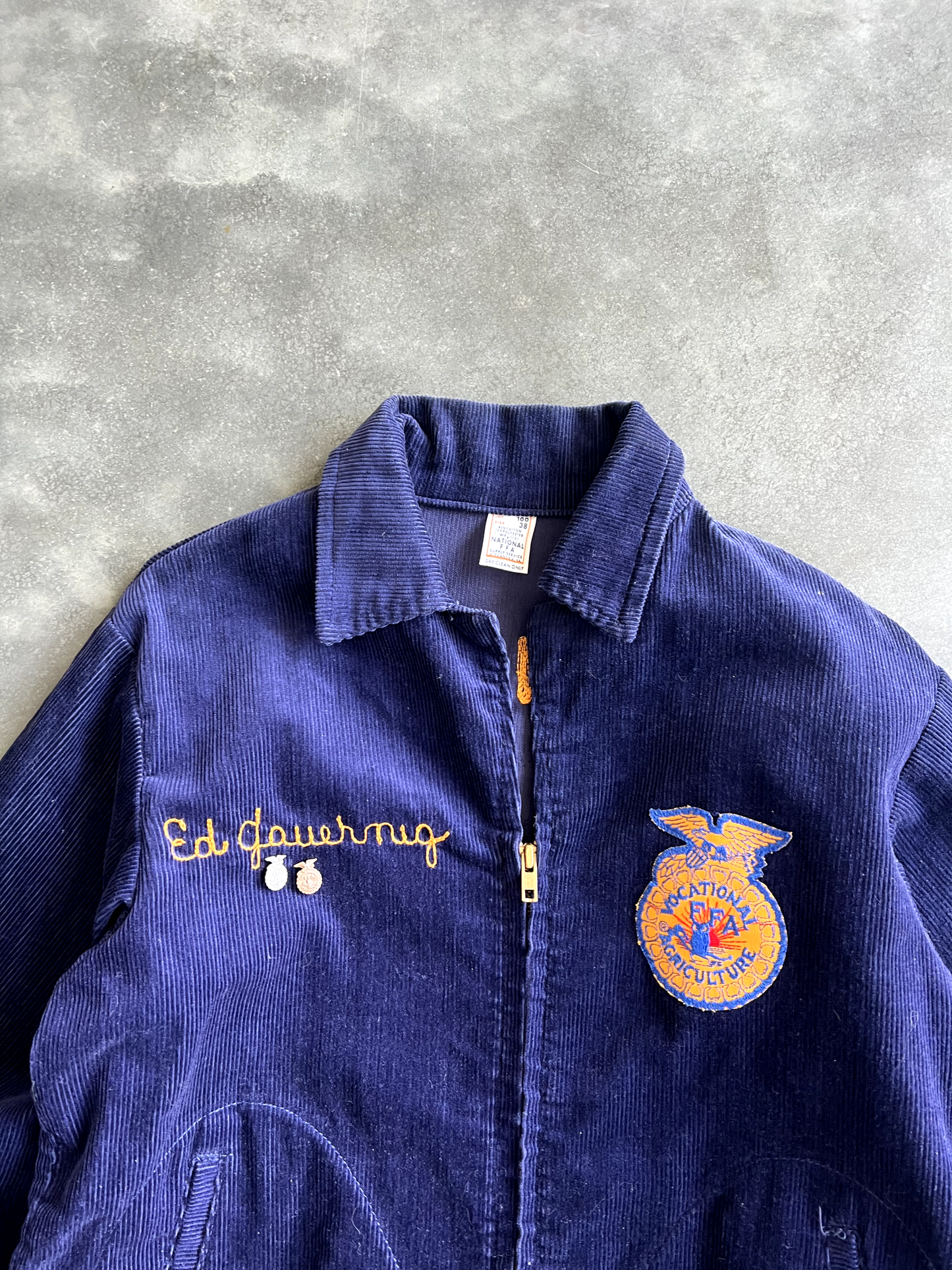 Vintage Kansas FFA Denim Jacket - 38