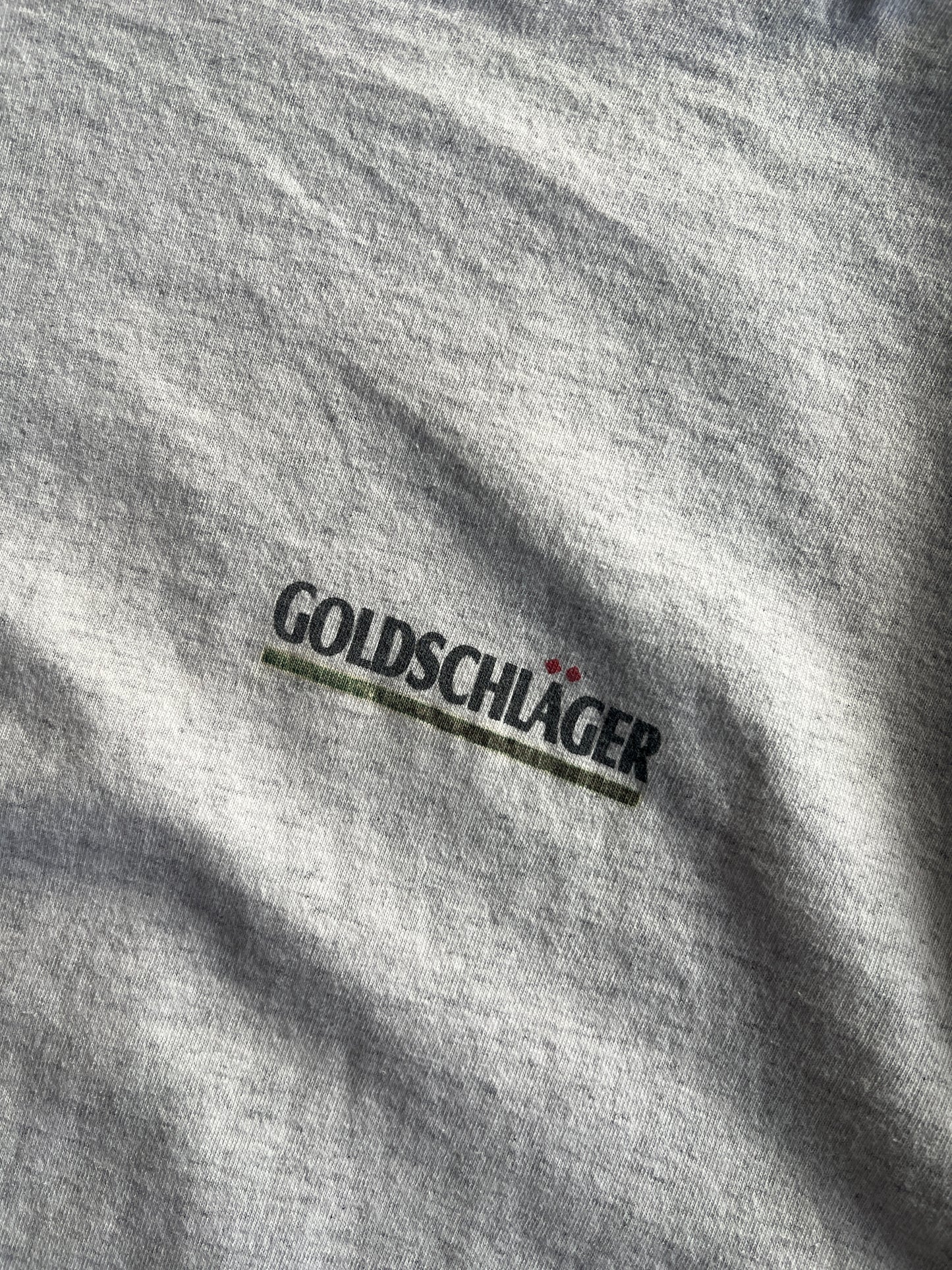 Vintage White Goldschlager Imported Shirt - XL