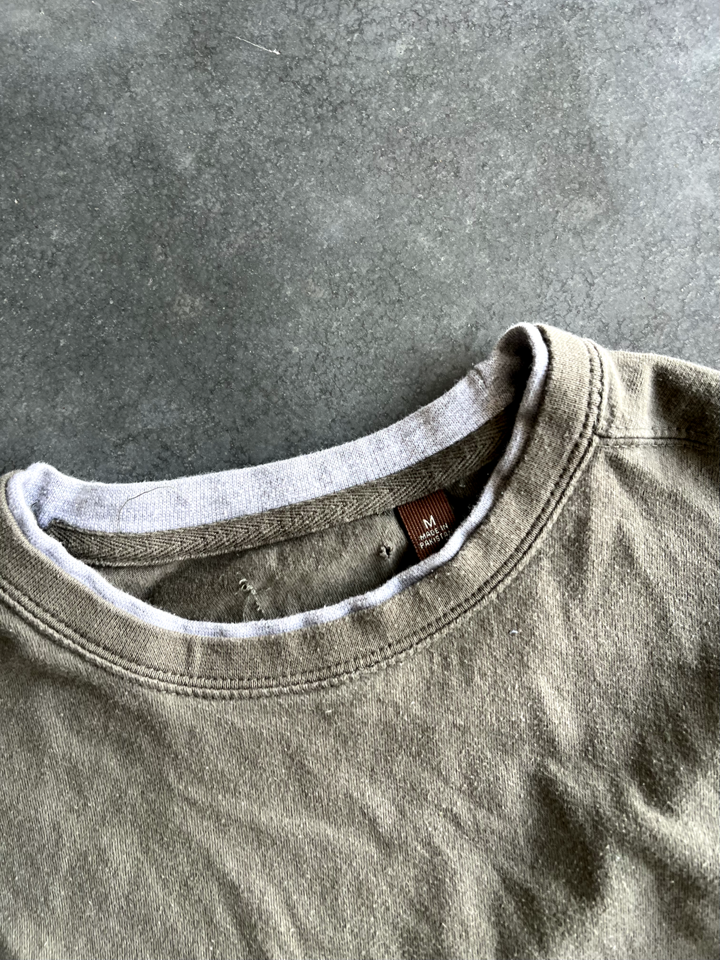 Vintage Green Long Sleeve - M