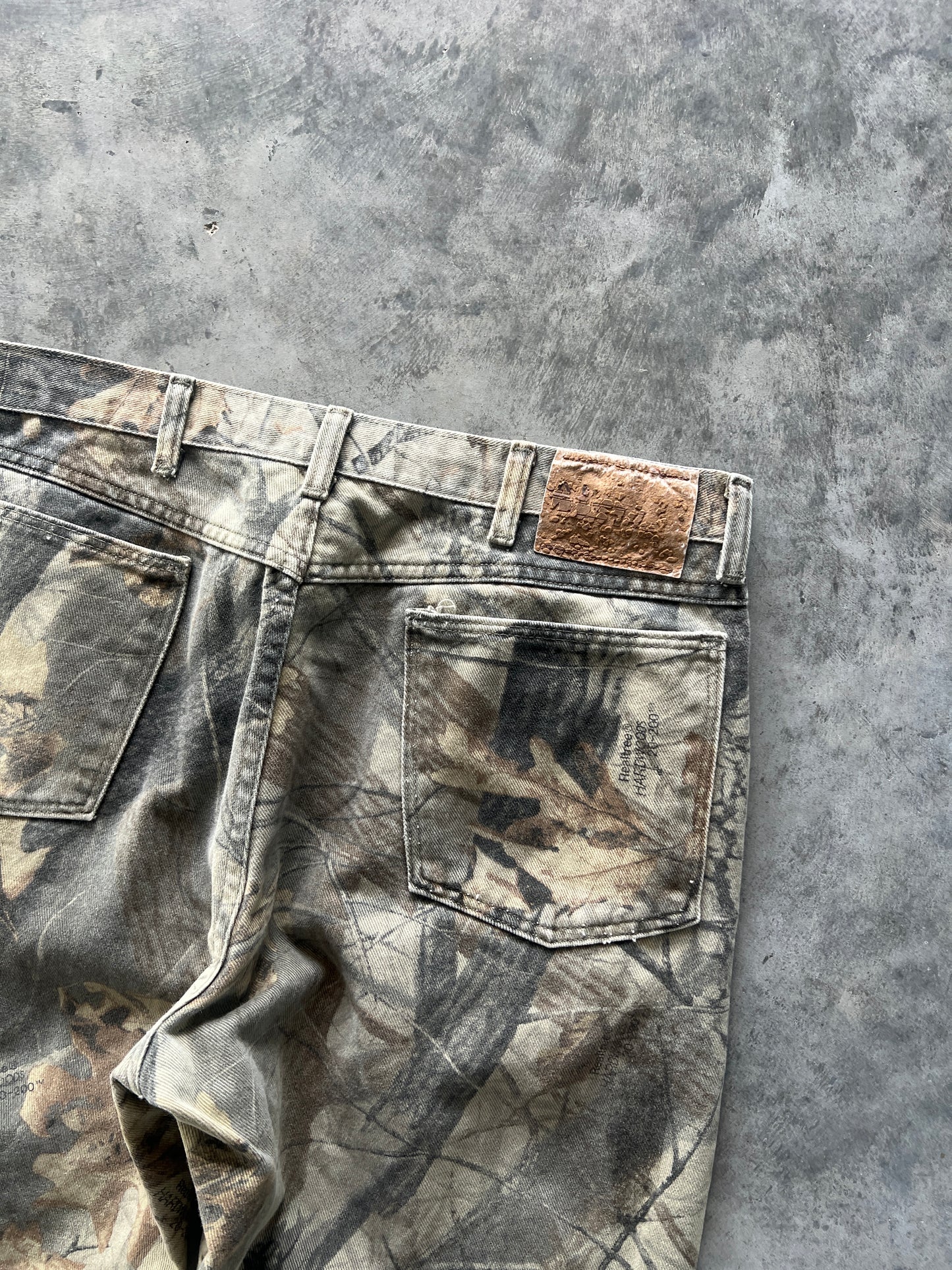 Vintage Hardwood Faded Camo Pants - 34x25