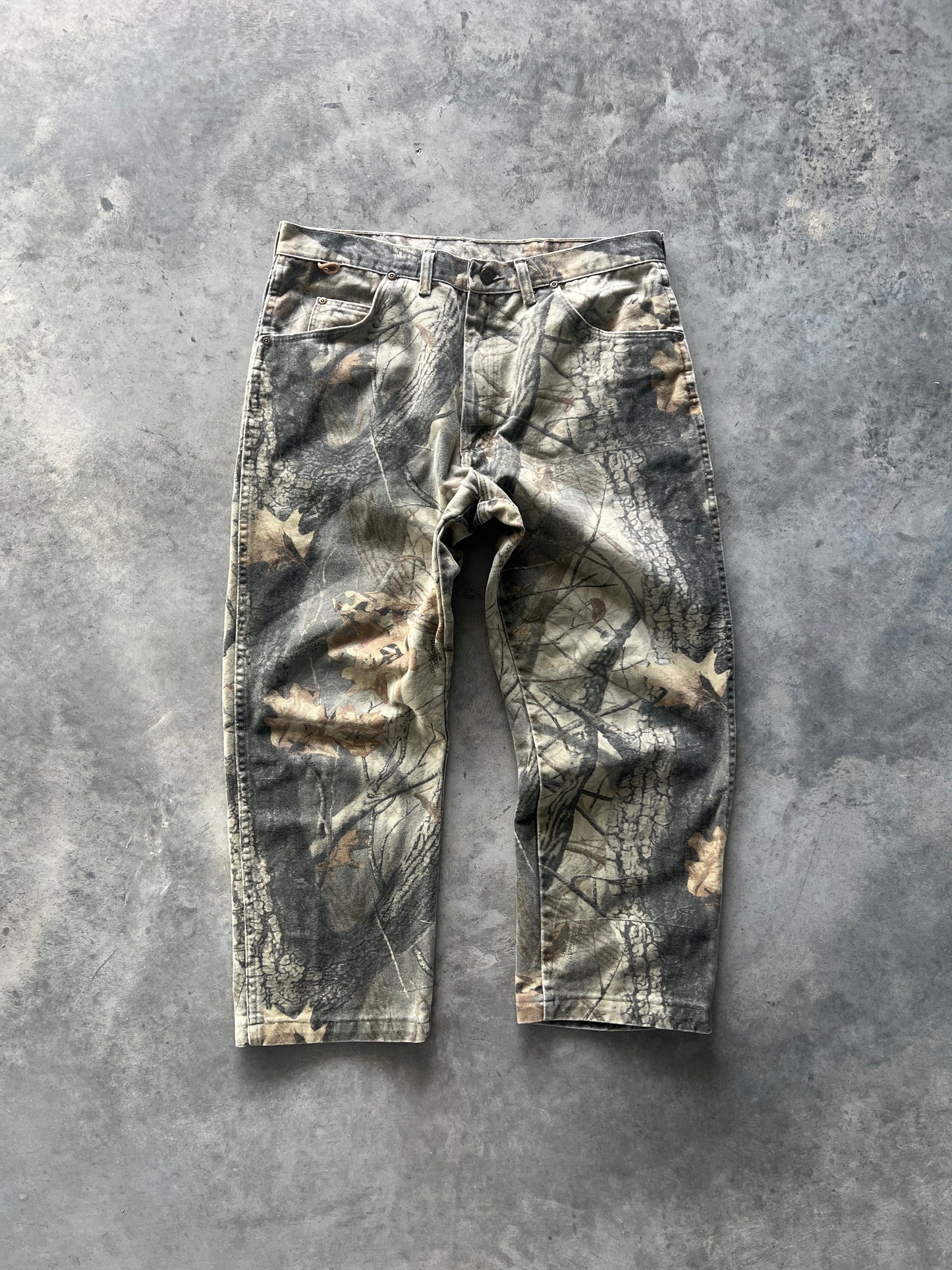 Vintage Hardwood Faded Camo Pants - 34x25