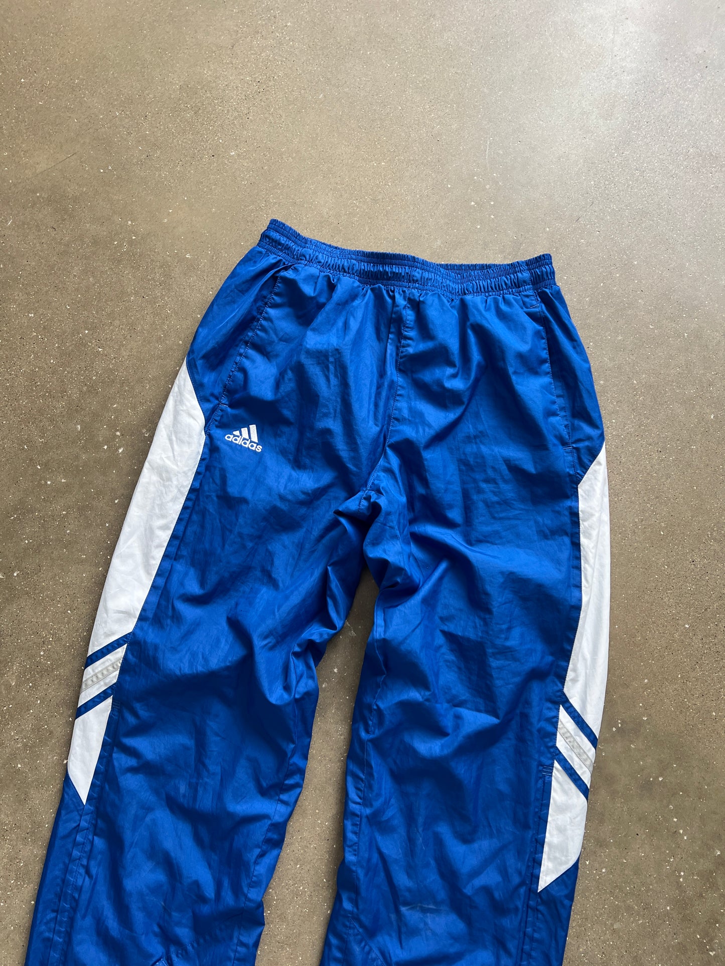 Vintage Blue Adidas Track Pants - S