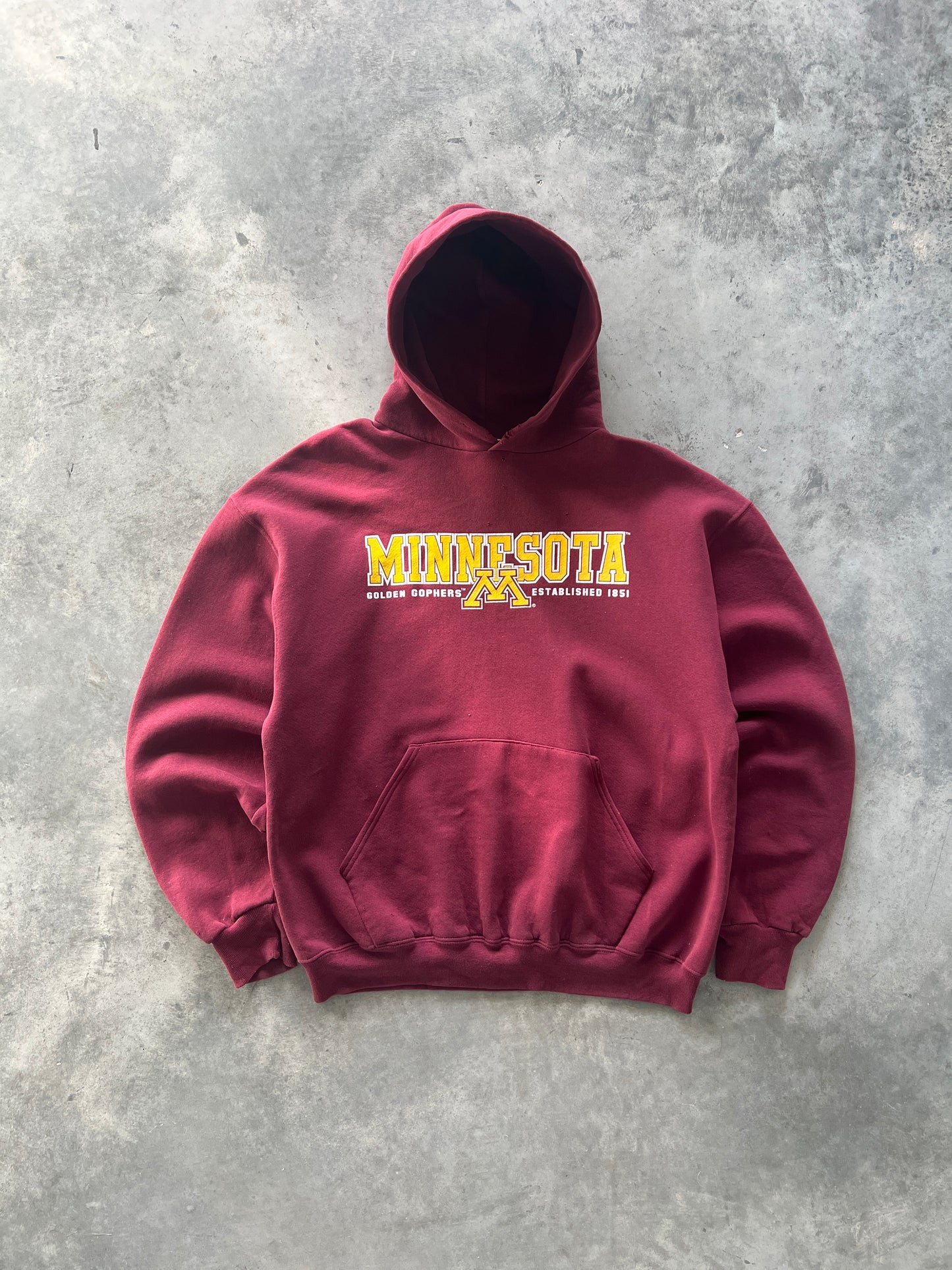 Vintage Minnesota Gophers Oversized Hoodie - M