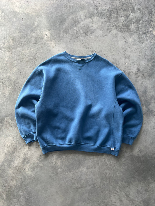 Vintage Aqua Russel Athletic Crew - XXL