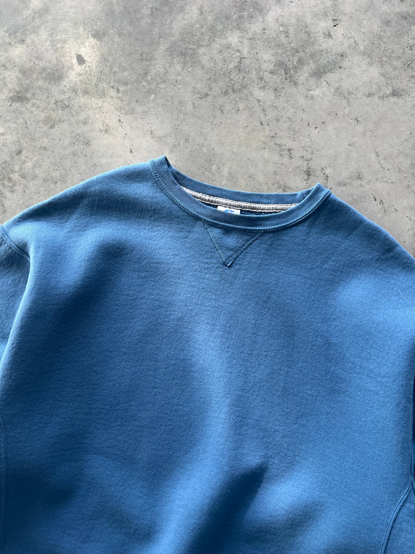 Vintage Aqua Russel Athletic Crew - XXL