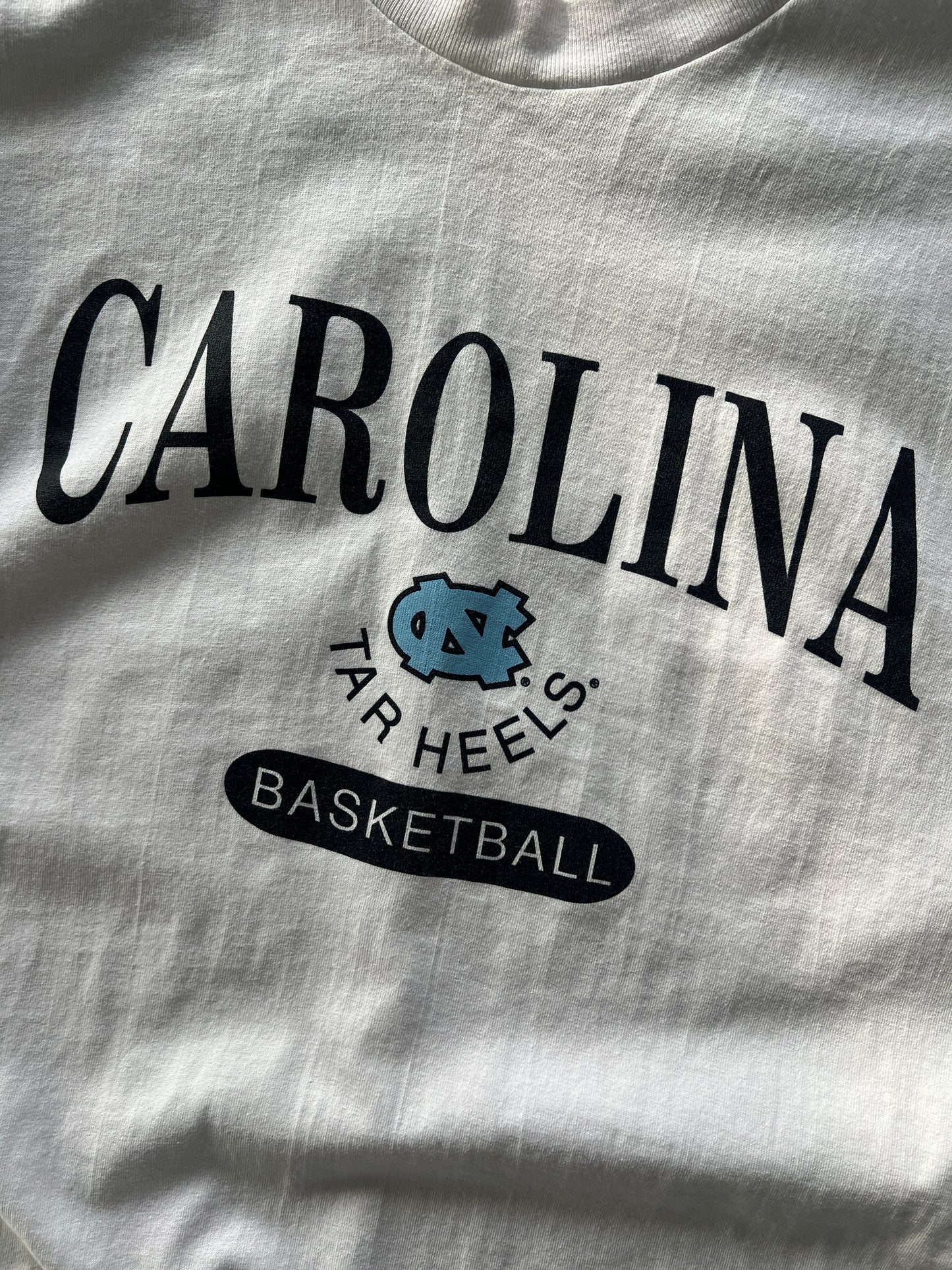 Vintage Carolina Tar Heals Spellout Shirt - XL