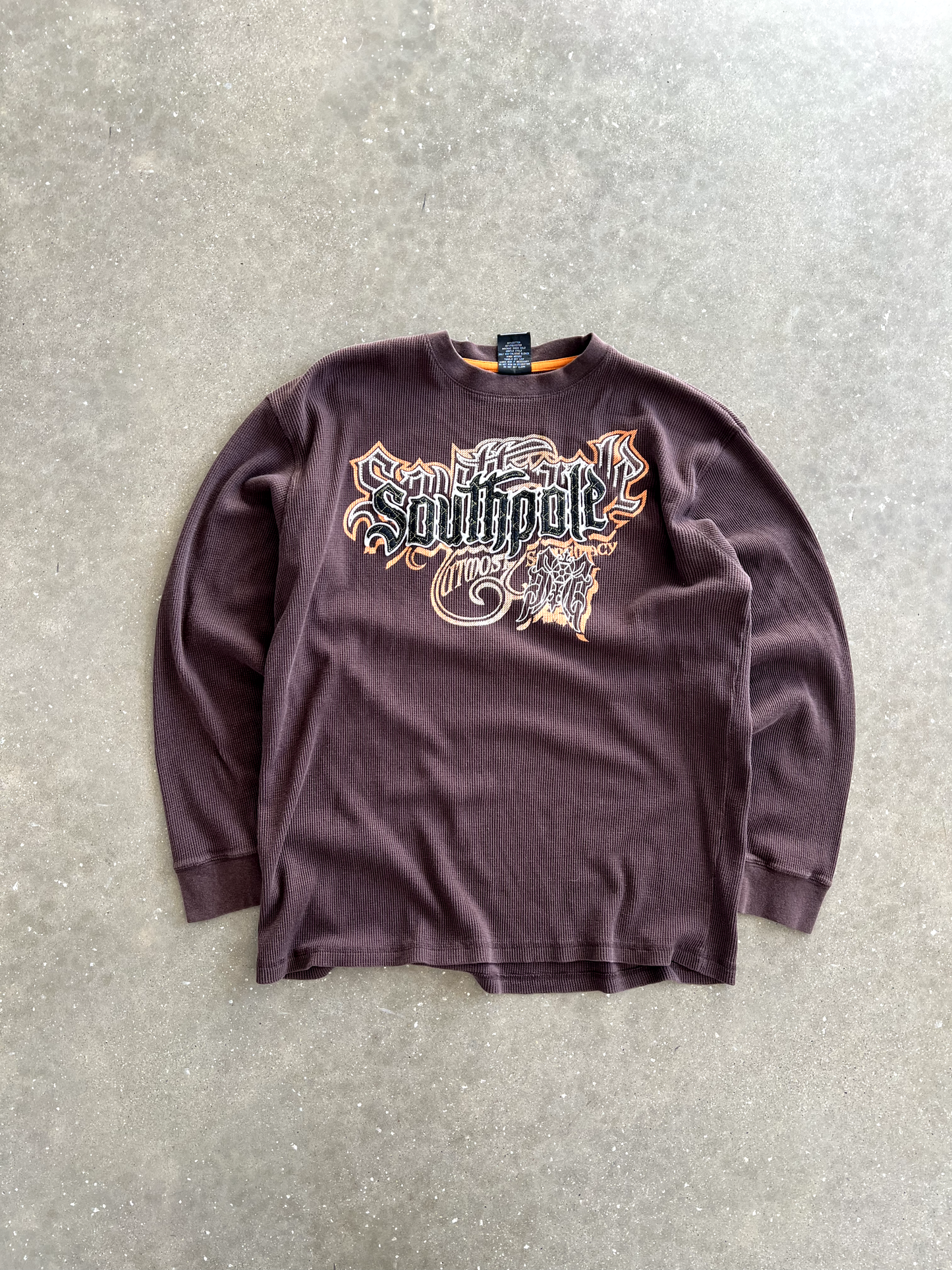 Vintage Brown Southpole Long Sleeve - XXL