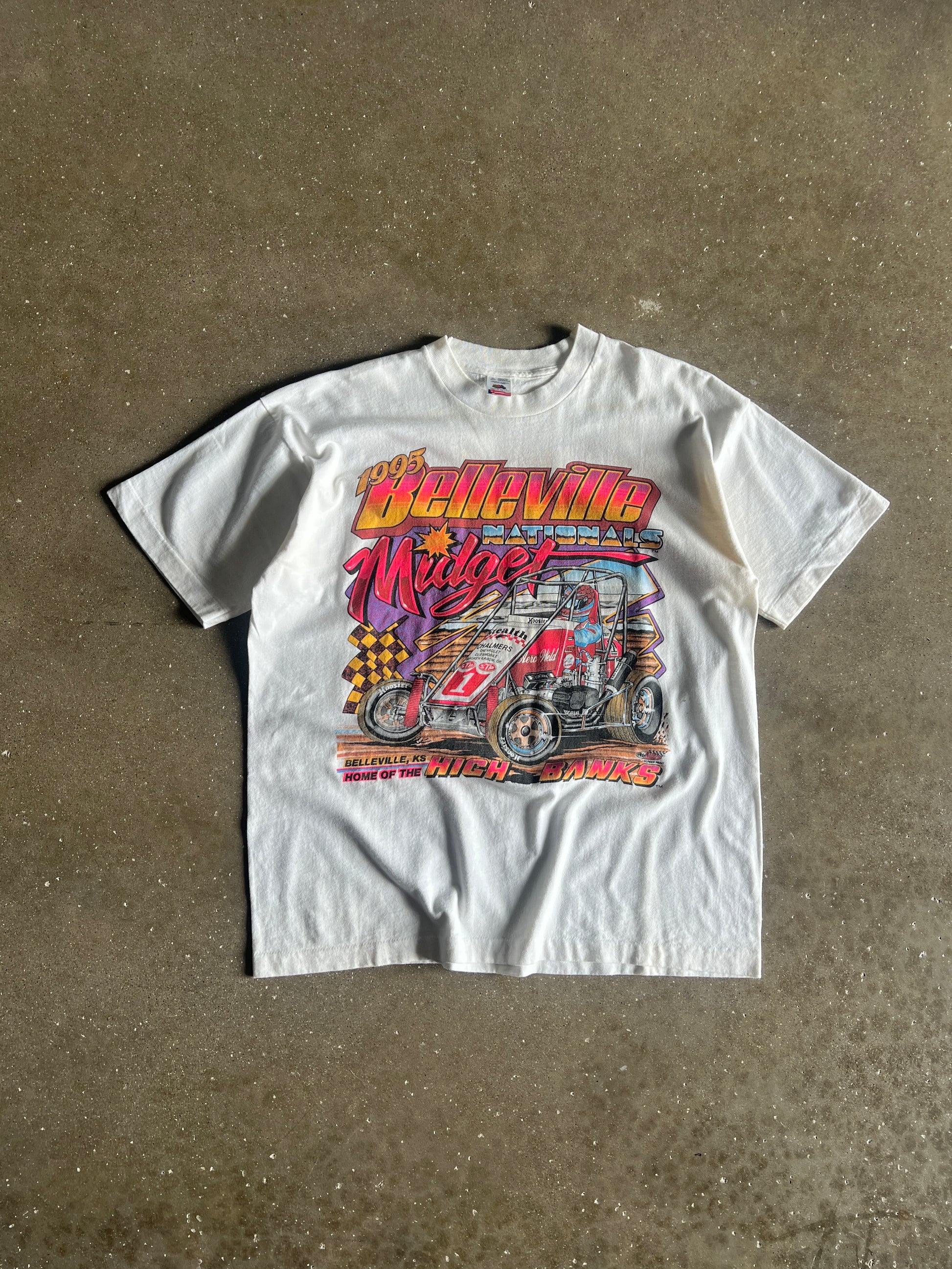 Vintage 1995 Stock Graphic Shirt - XL