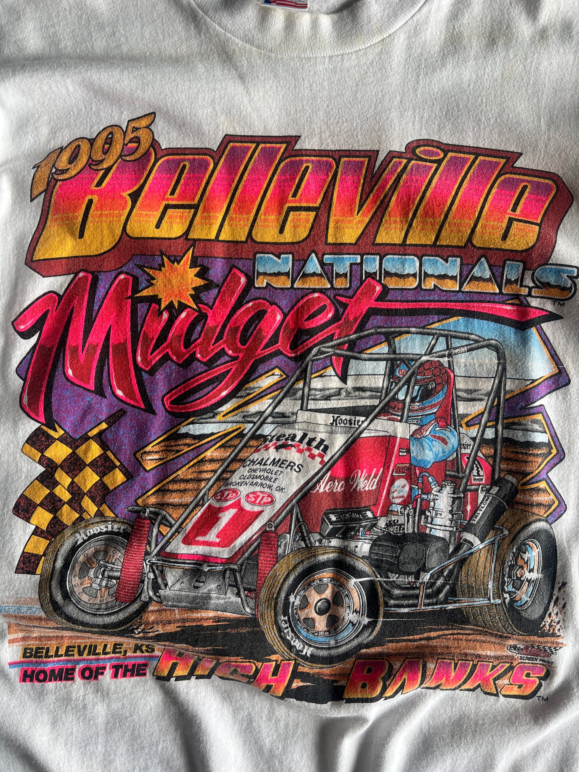 Vintage 1995 Stock Graphic Shirt - XL
