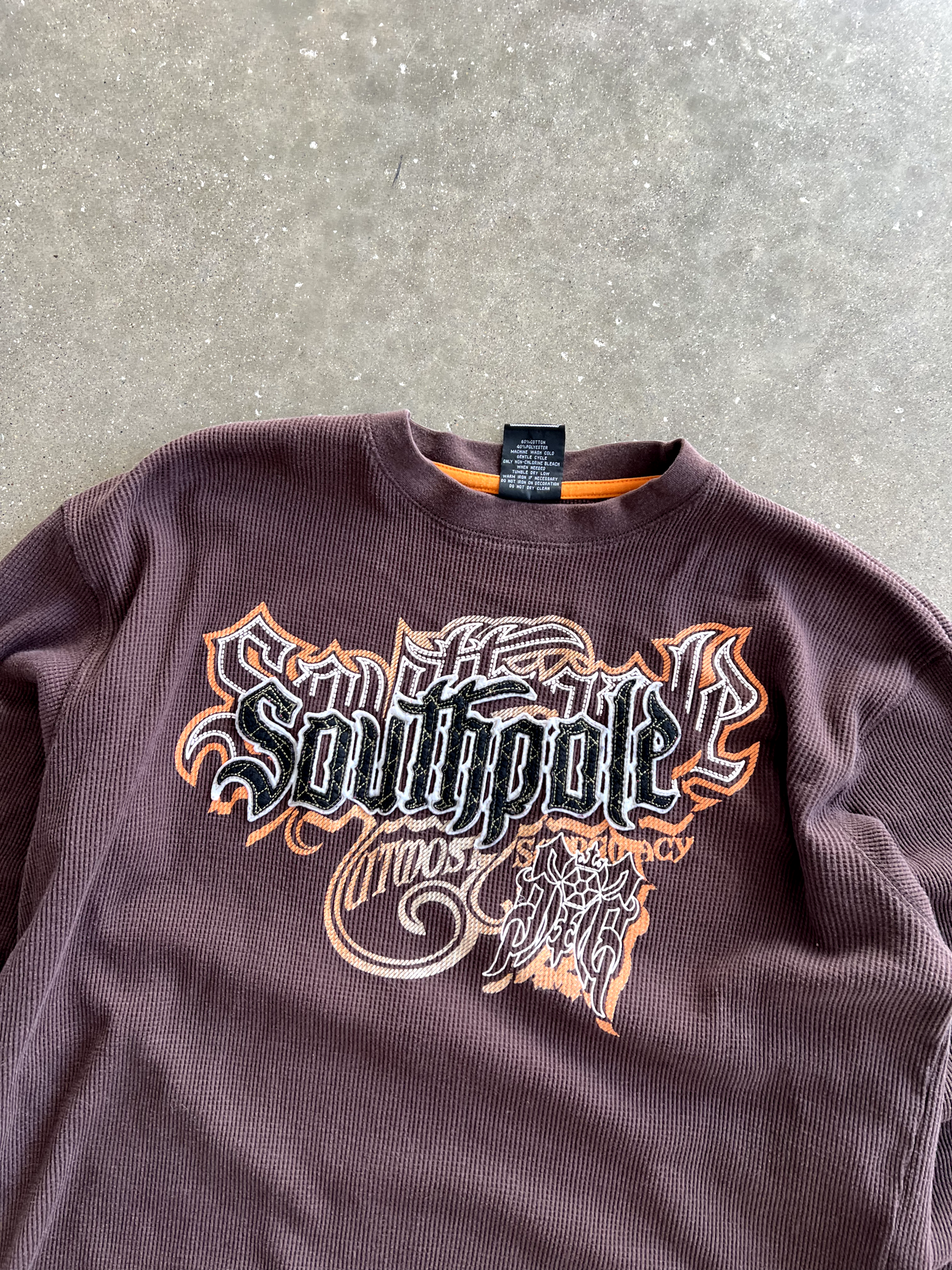 Vintage Brown Southpole Long Sleeve - XXL