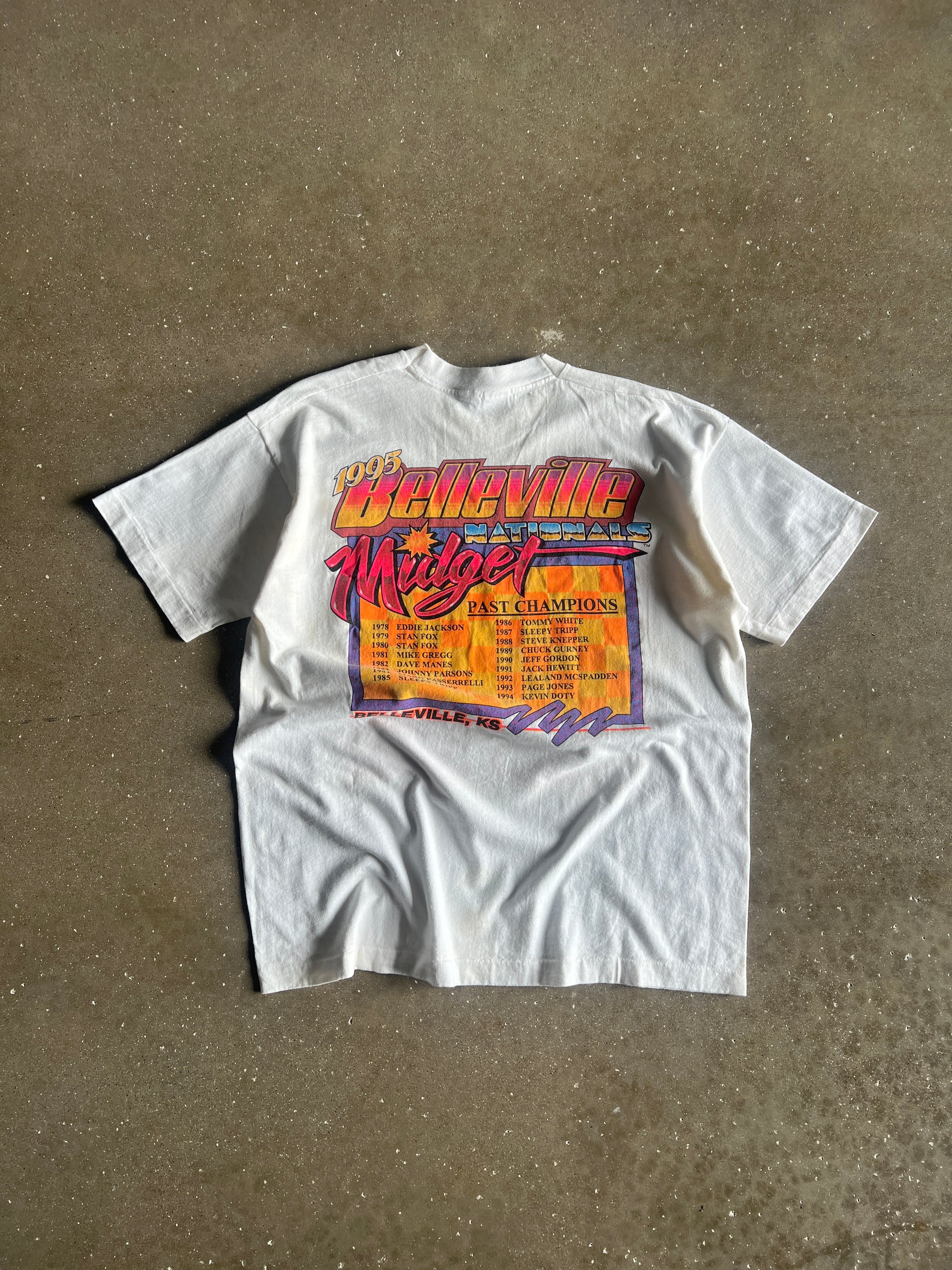 Vintage 1995 Stock Graphic Shirt - XL
