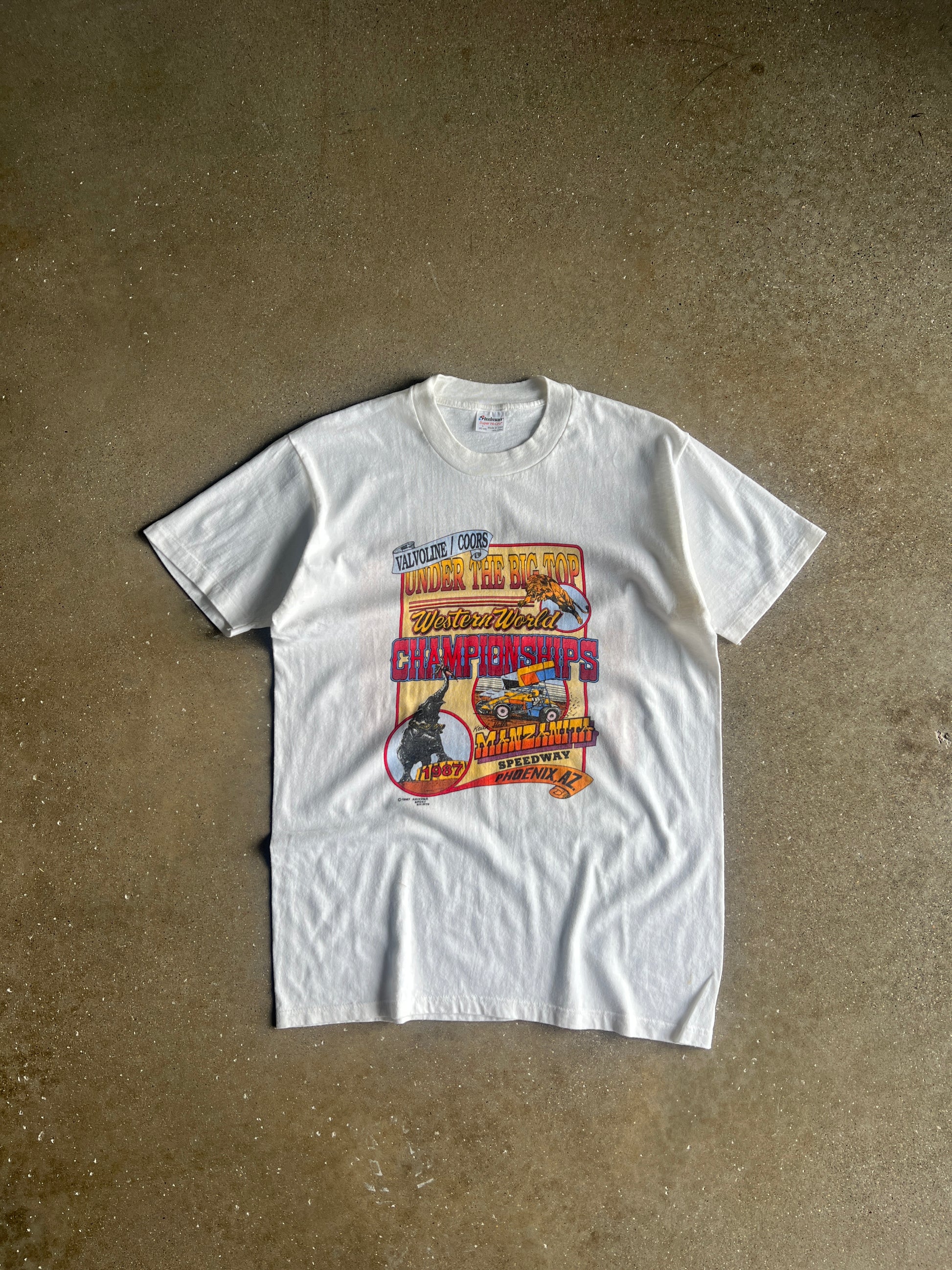 Vintage 1987 Stock Champtionship Shirt - L