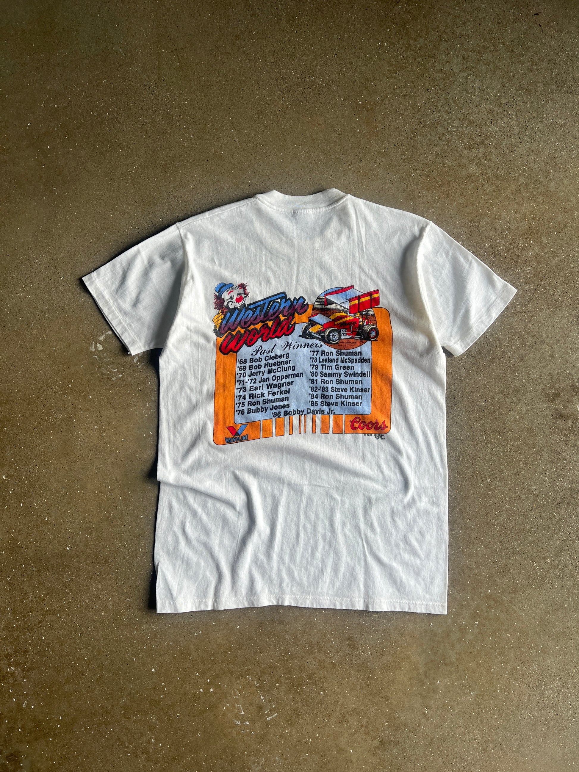 Vintage 1987 Stock Champtionship Shirt - L