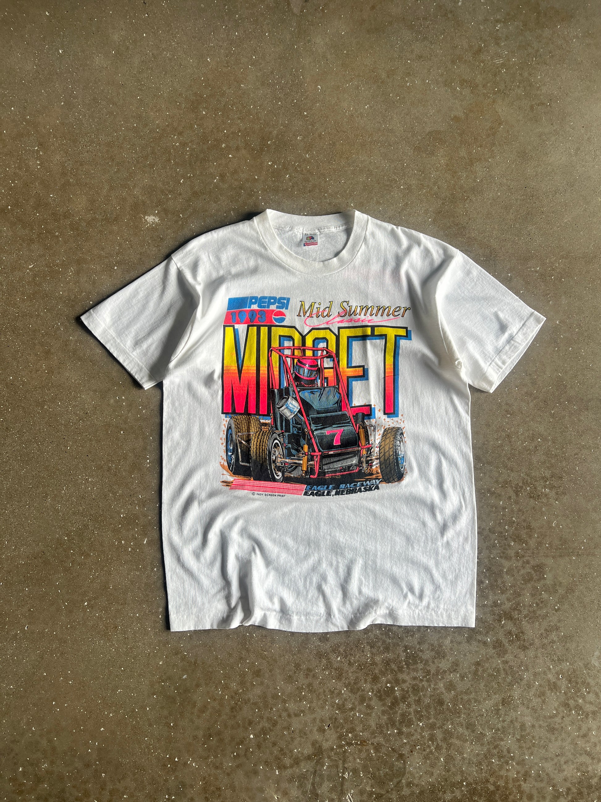Vintage 1993 Eagle Raceway Shirt - XL