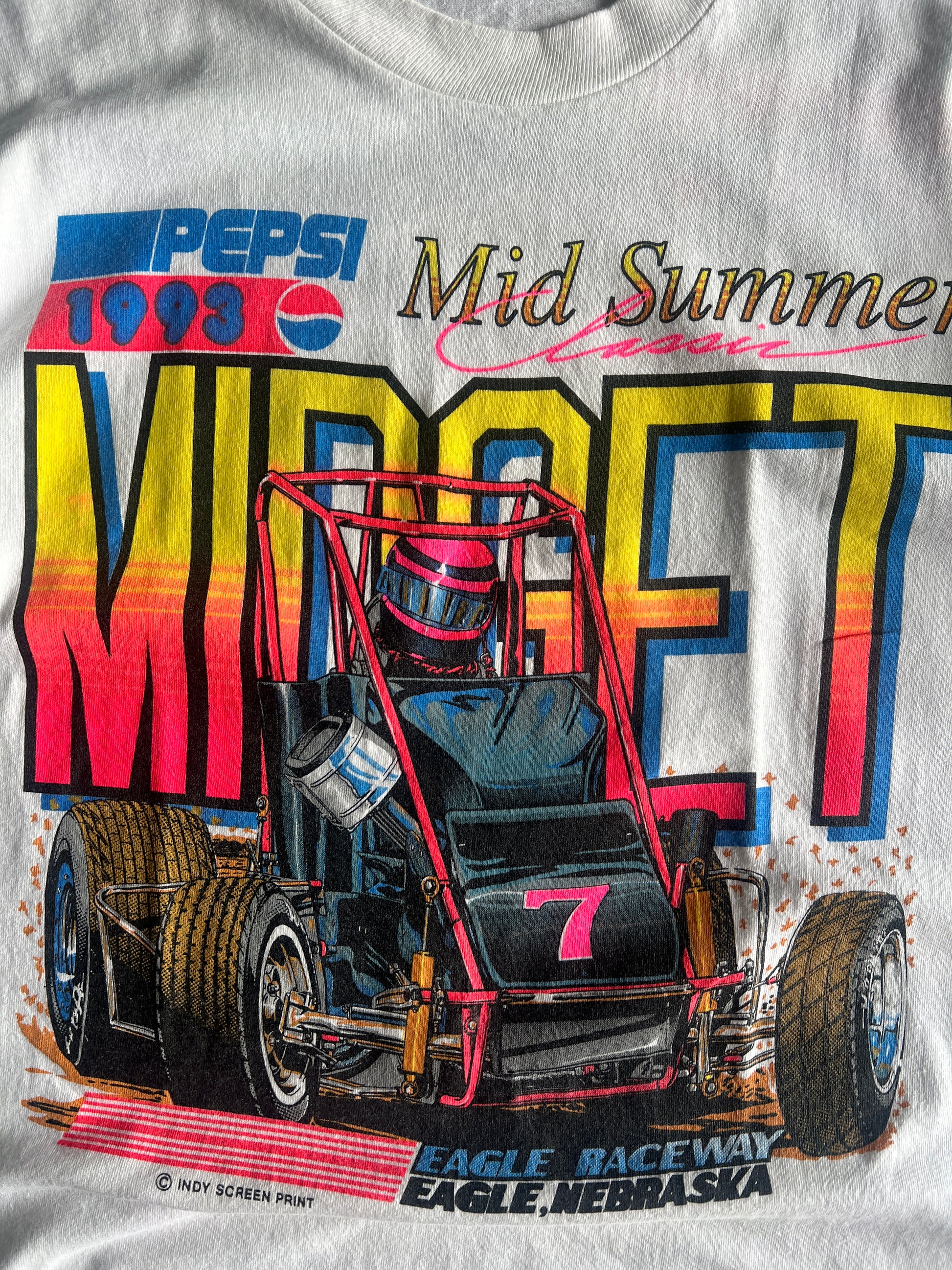 Vintage 1993 Eagle Raceway Shirt - XL