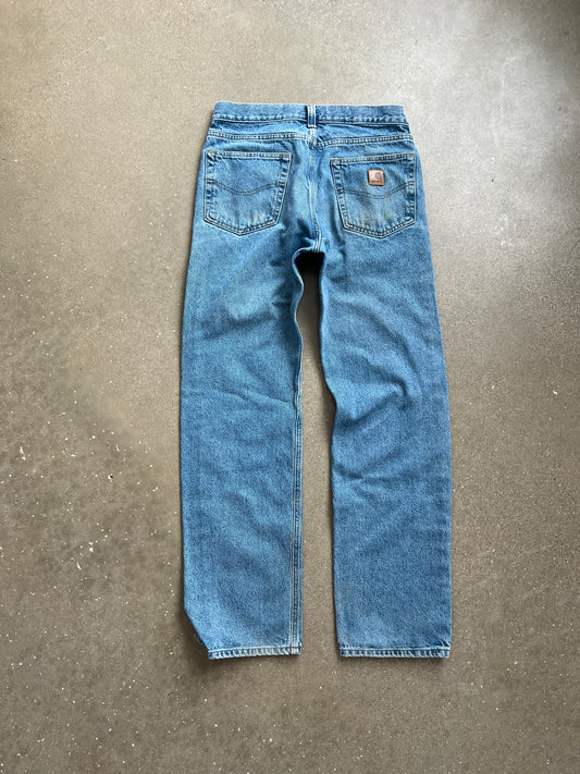 Vintage Blue Carhartt Carpenter Pants - 30