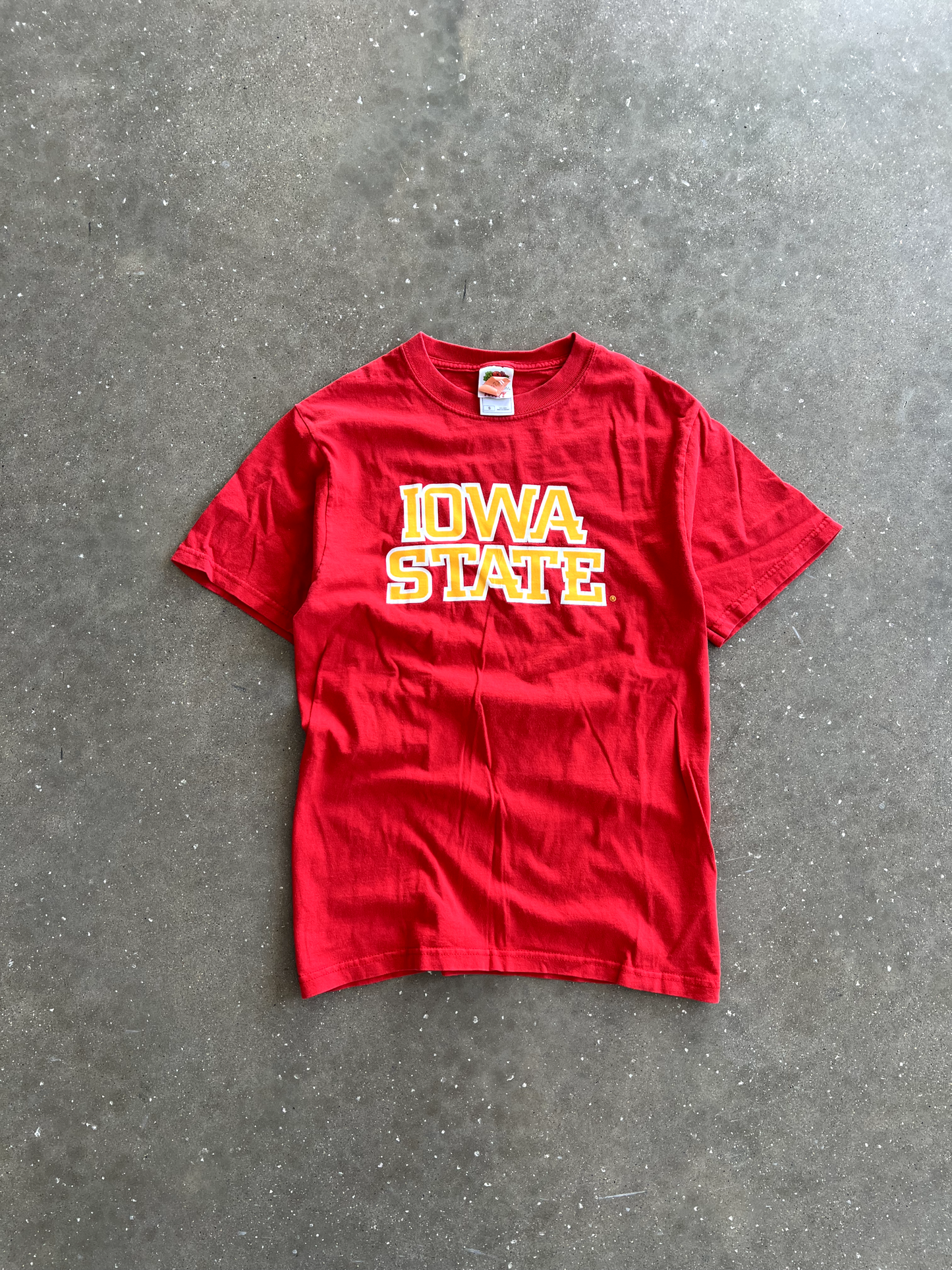 Vintage Red Iowa State Tee - S