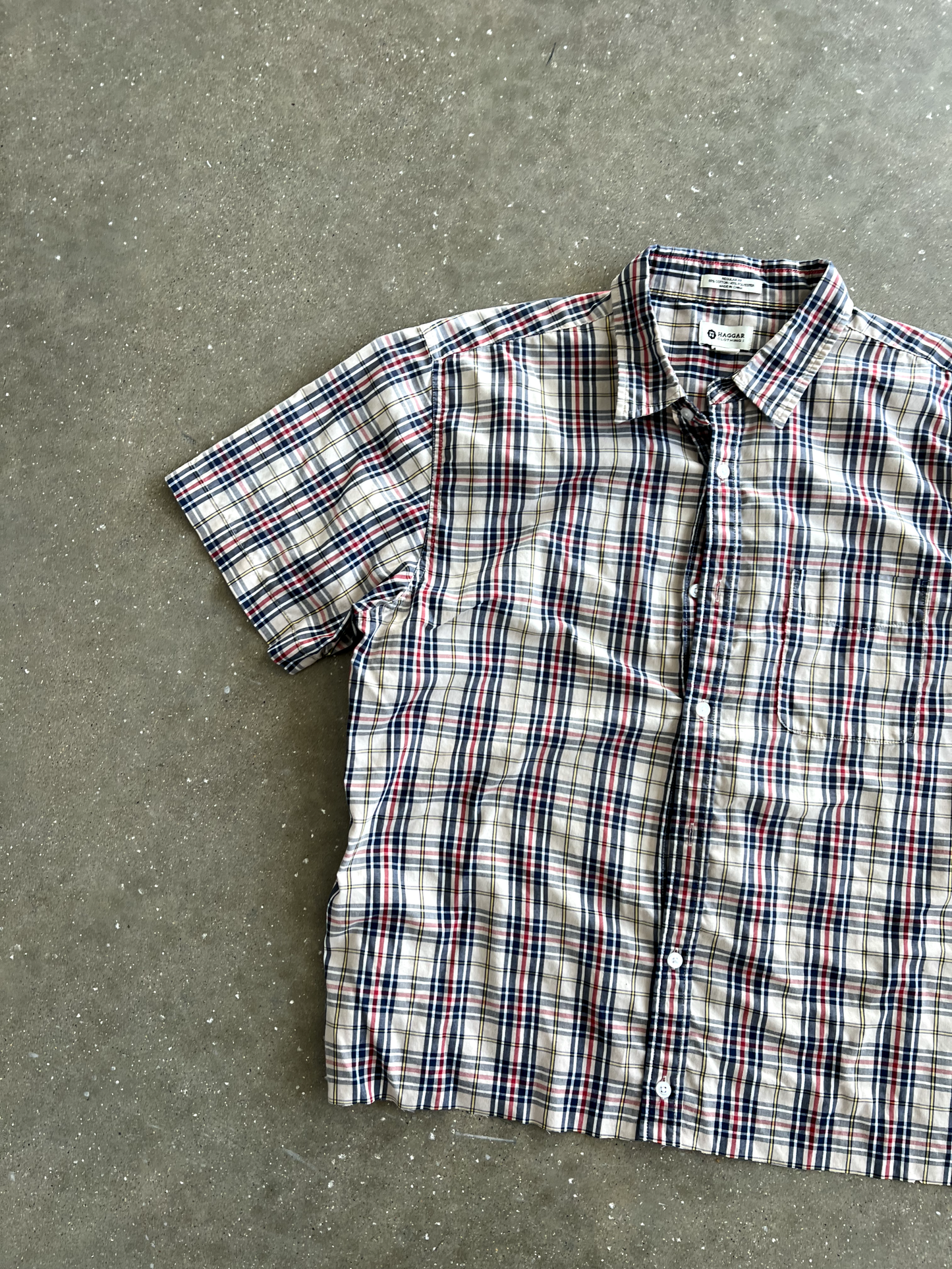 Vintage Striped Button Up - XL