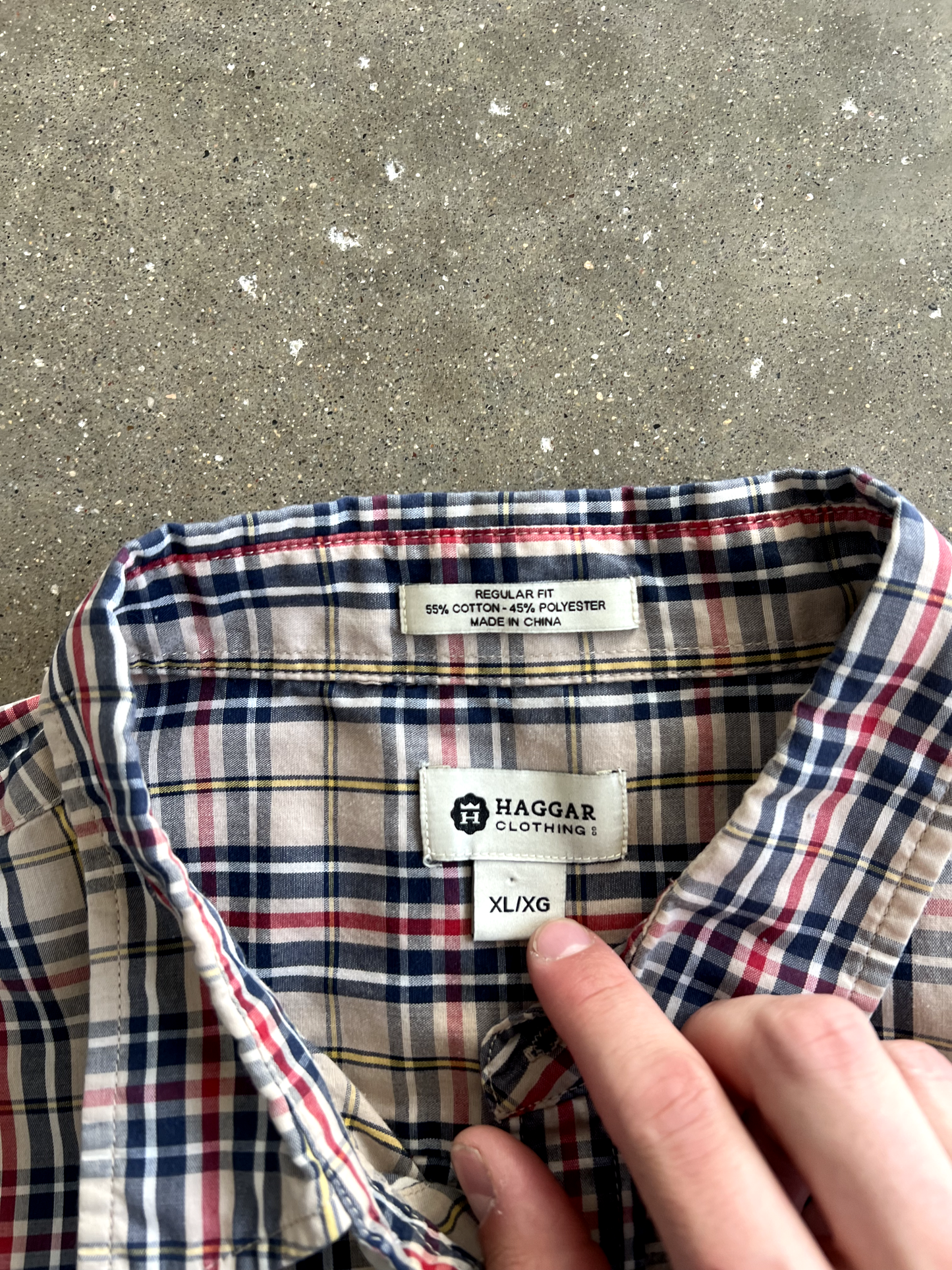 Vintage Striped Button Up - XL