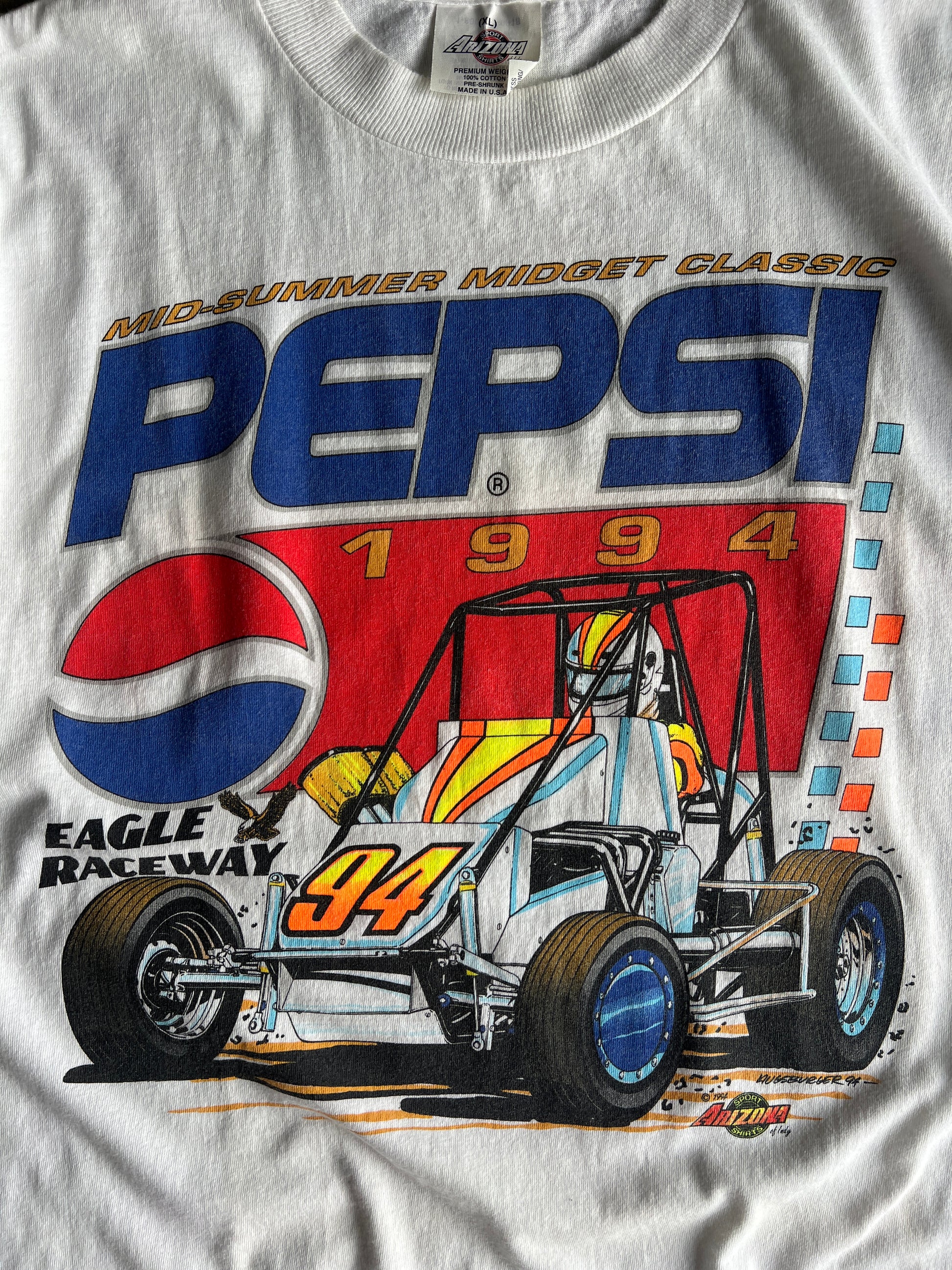Vintage 1994 Eagle Raceway Shirt - Xl