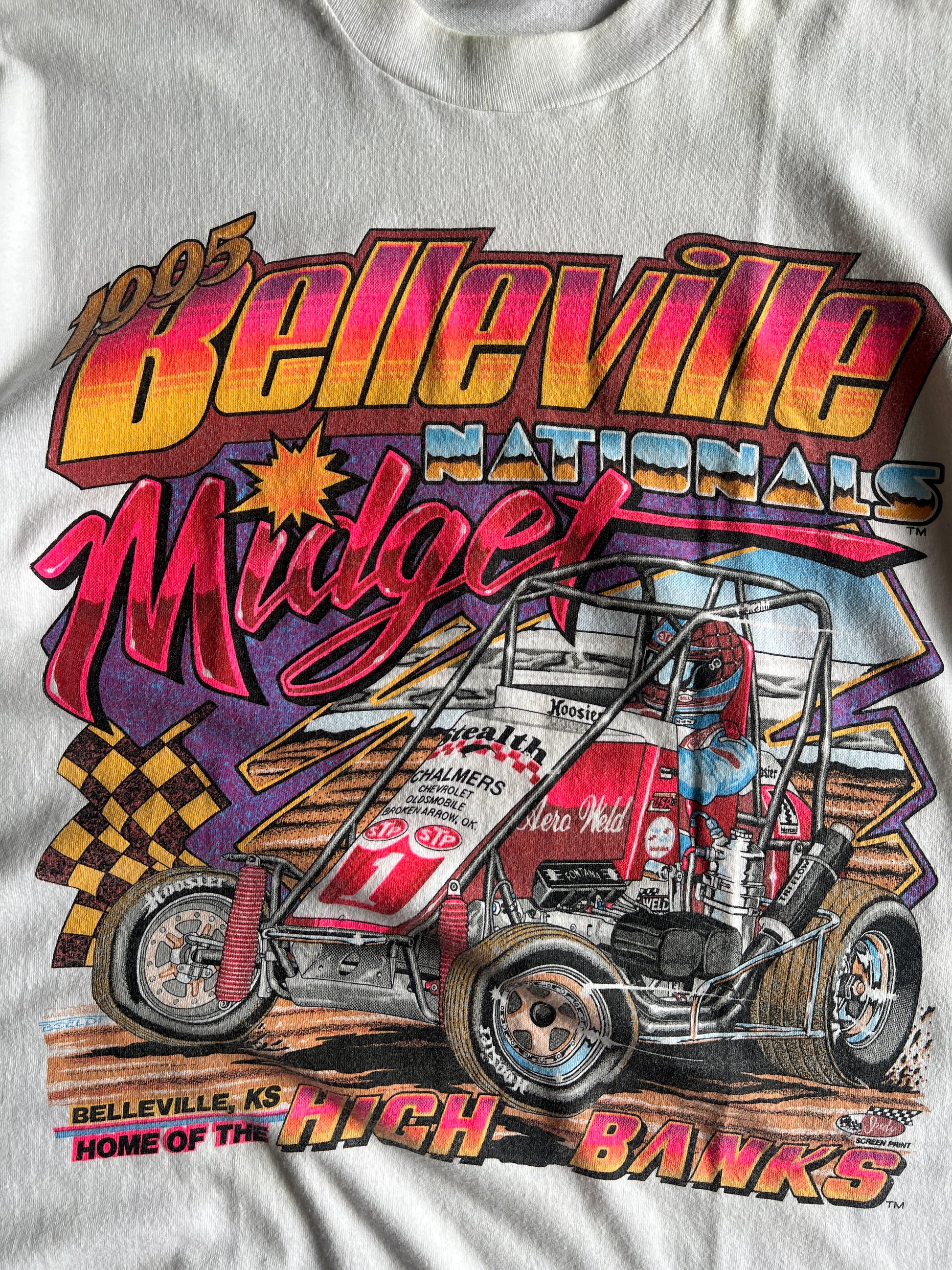 Vintage 1995 Stock Car Shirt - XL