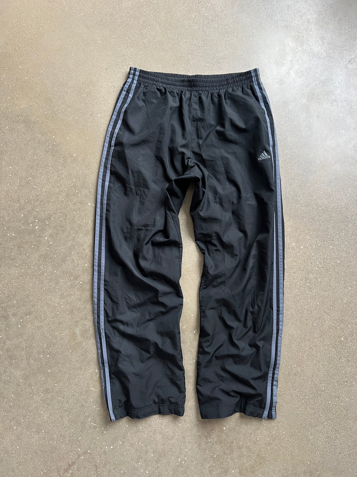 Vintage Black Adidas Track Pants - M