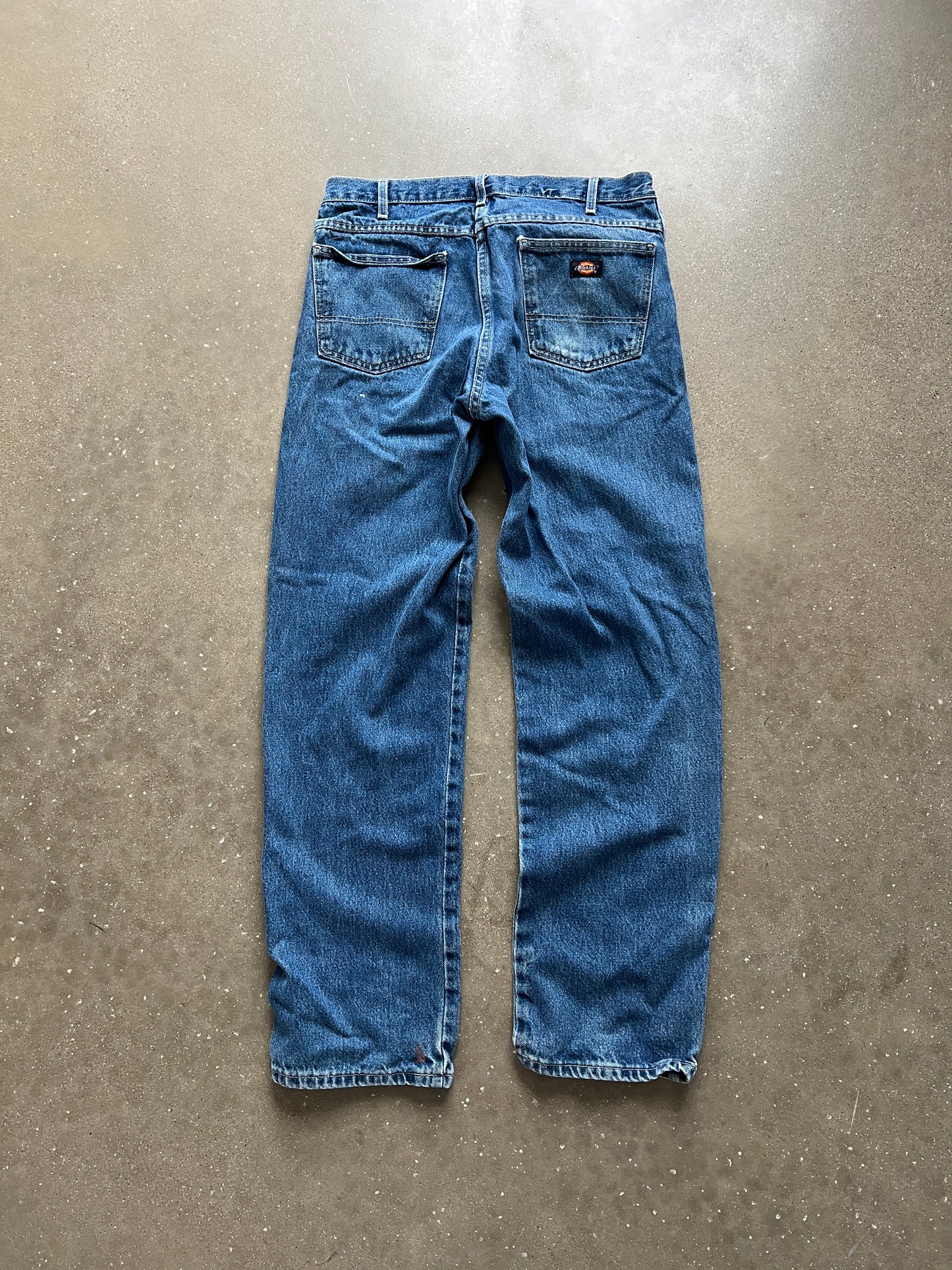 Vintage Denim Blue Dickie Pants - 34