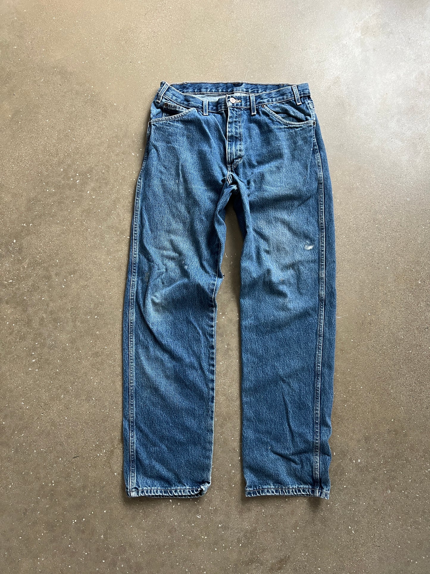 Vintage Denim Blue Dickie Pants - 34