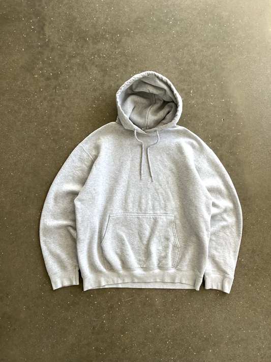 Vintage Grey Hoodie - L