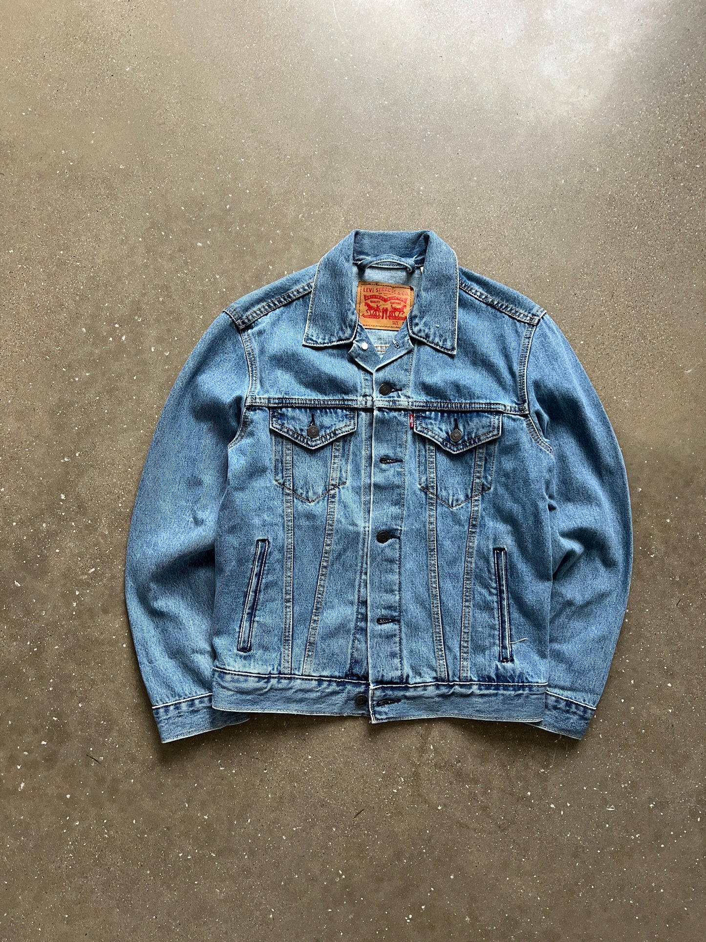 Vintage Denim Blue Levi Jacket - S