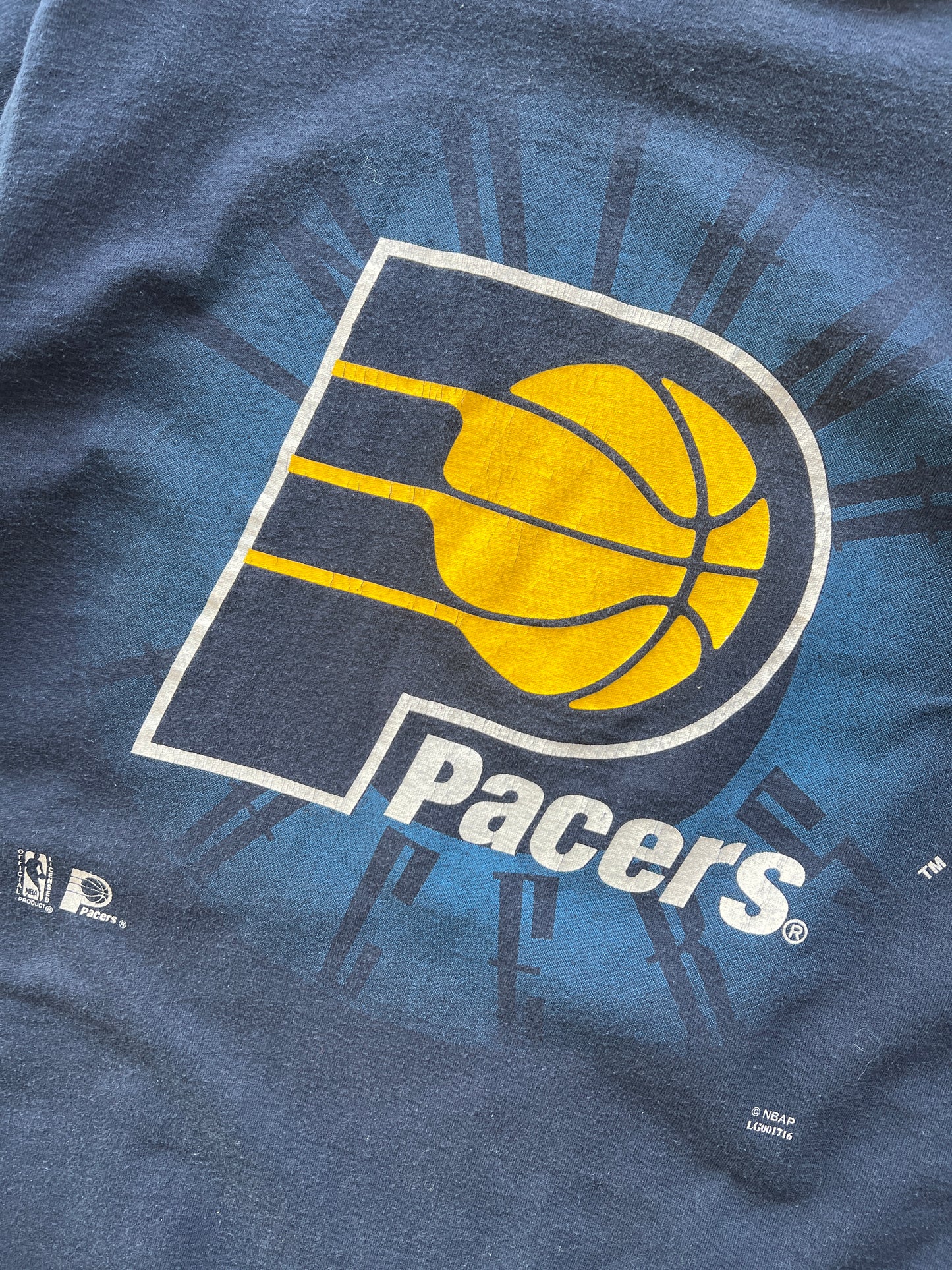 Vintage Navy Indiana Pacers Shirt - M