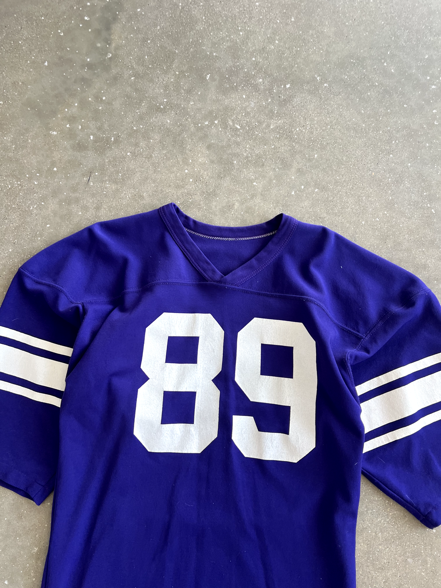 Vintage Blue Jersey Tee - L