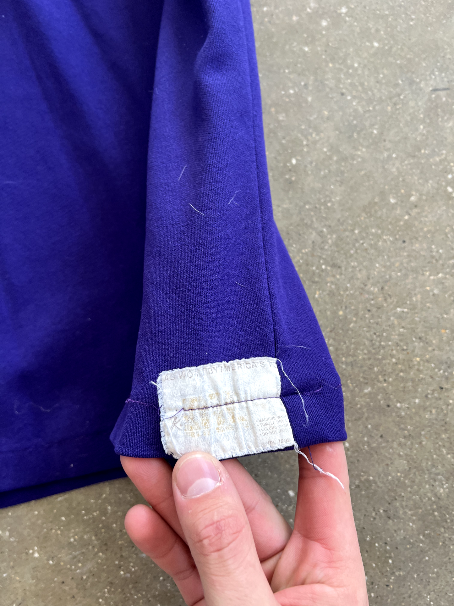 Vintage Blue Jersey Tee - L