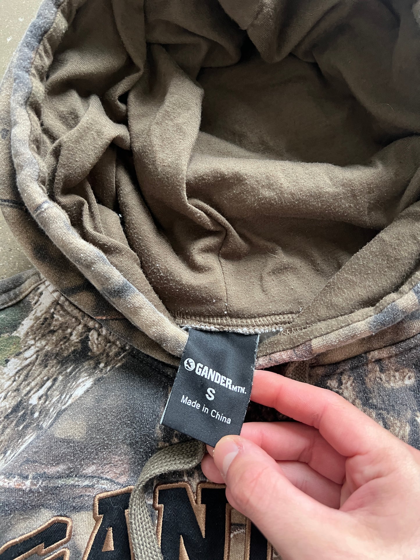 Vintage RealTree Camo Hoodie - S