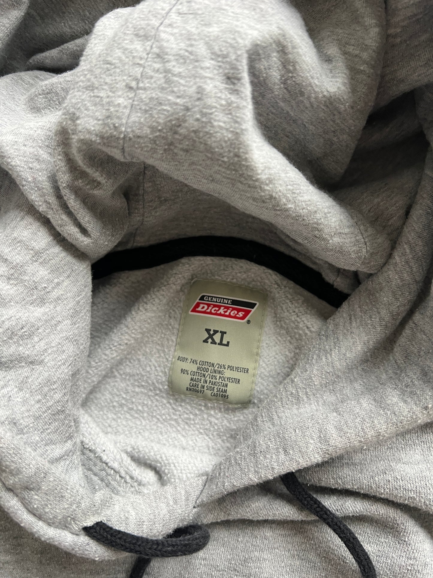 Vintage Grey Dickies Hoodie - XL