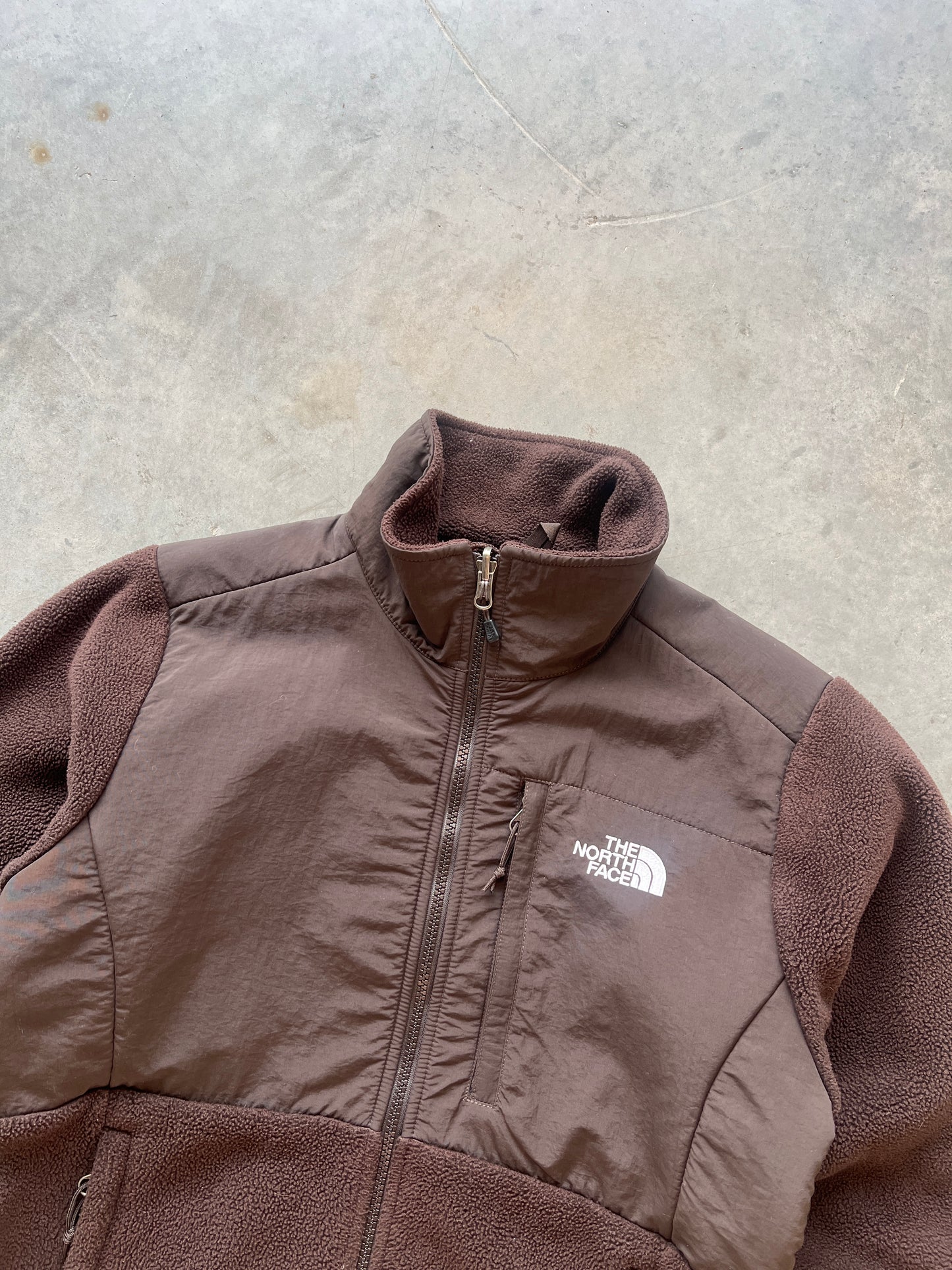 Vintage Brown The North Face Fleece - M