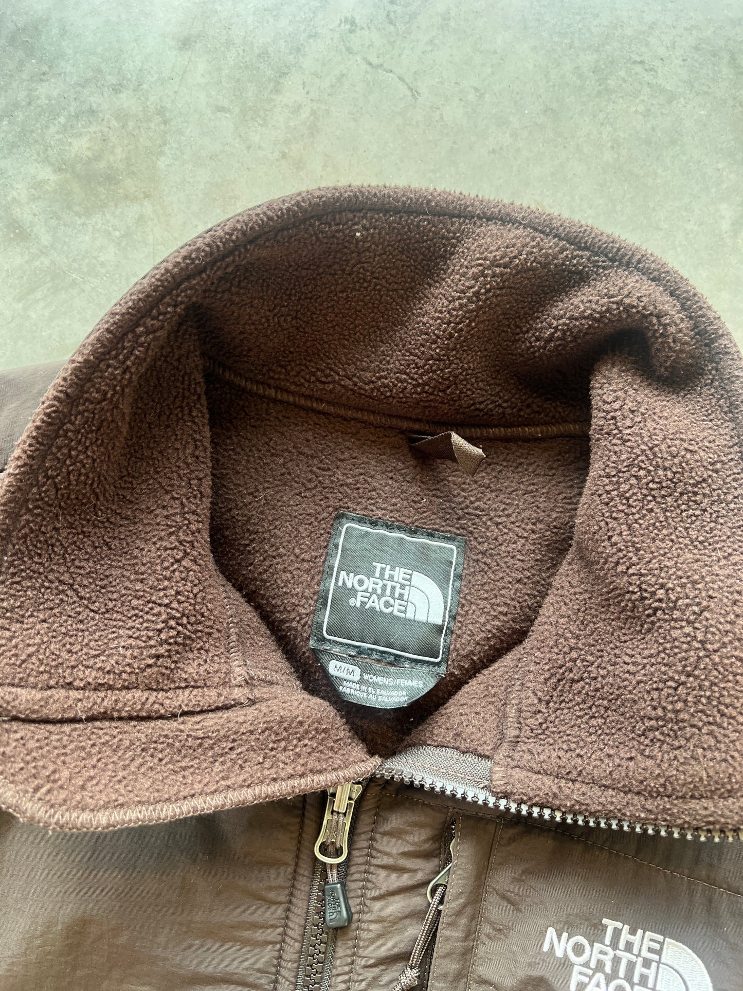 Vintage Brown The North Face Fleece - M