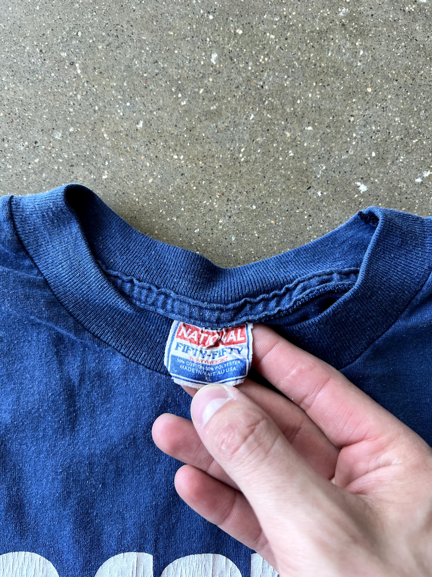 Vintage Blue Bmw Tee - XL