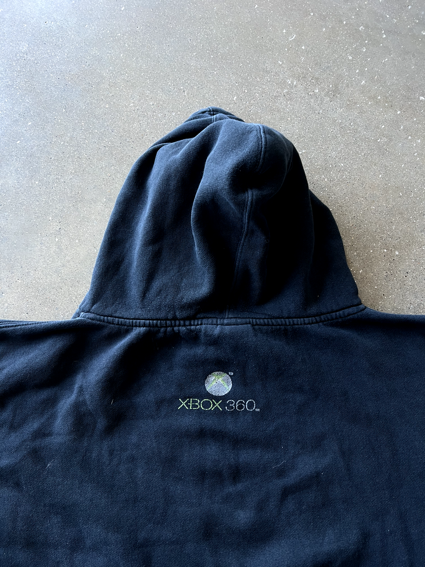 Vintage Black Mtn Dew Xbox360 Collab Hoodie - L