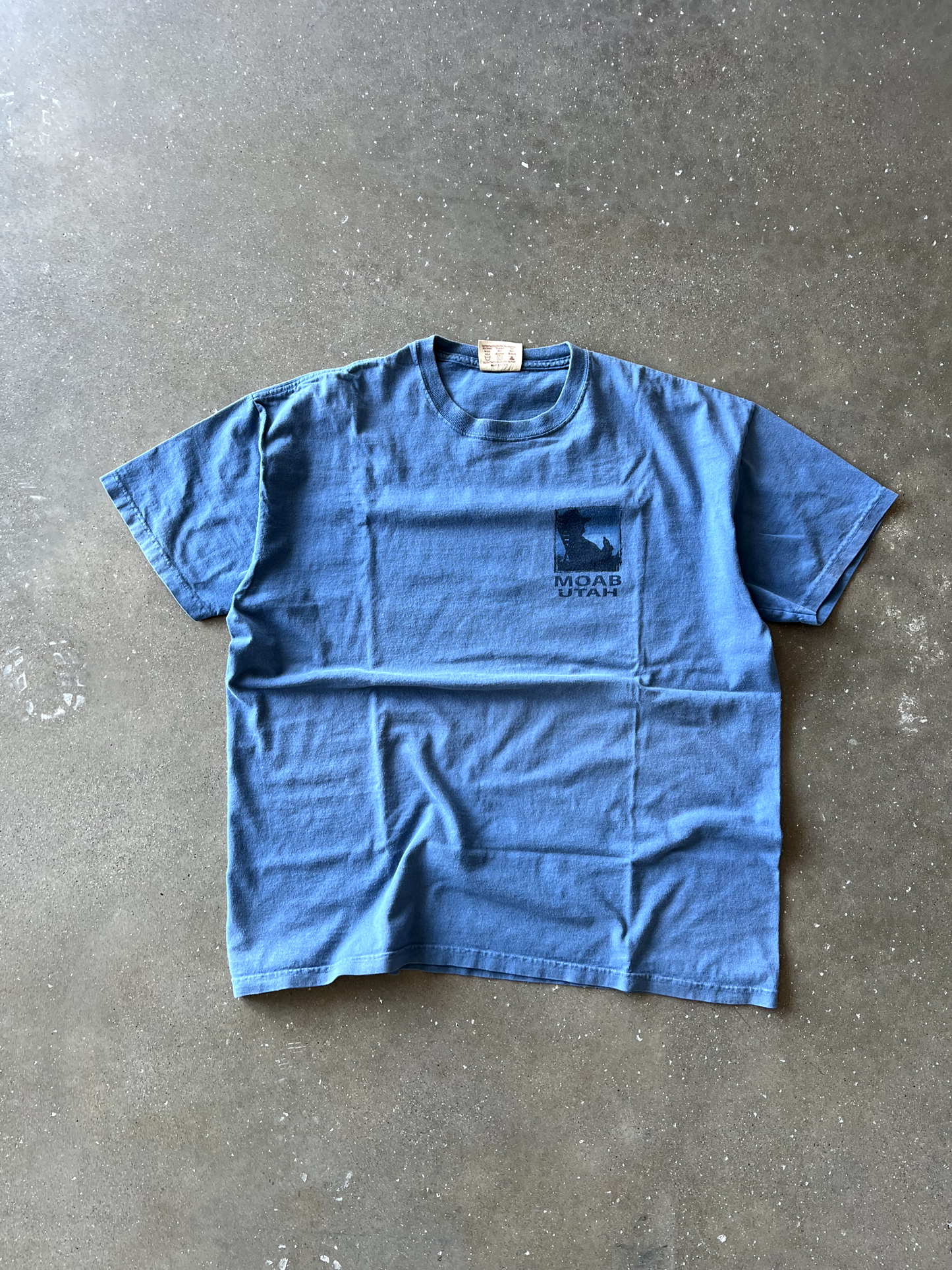 Vintage Blue Graphic Tee - XL