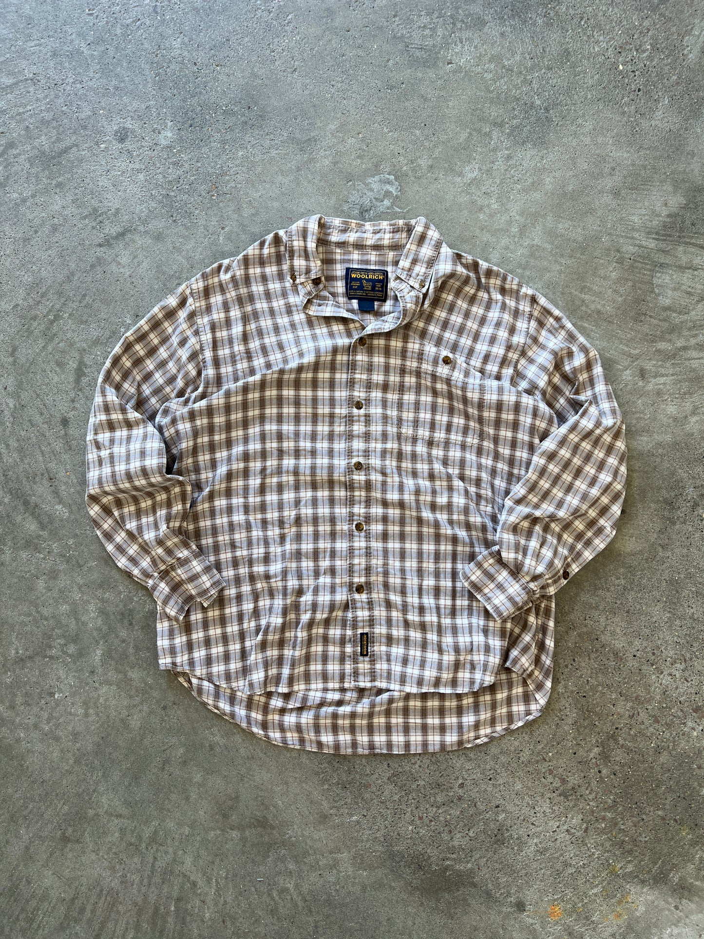 Vintage Woolrich Long Sleeve Shirt - L