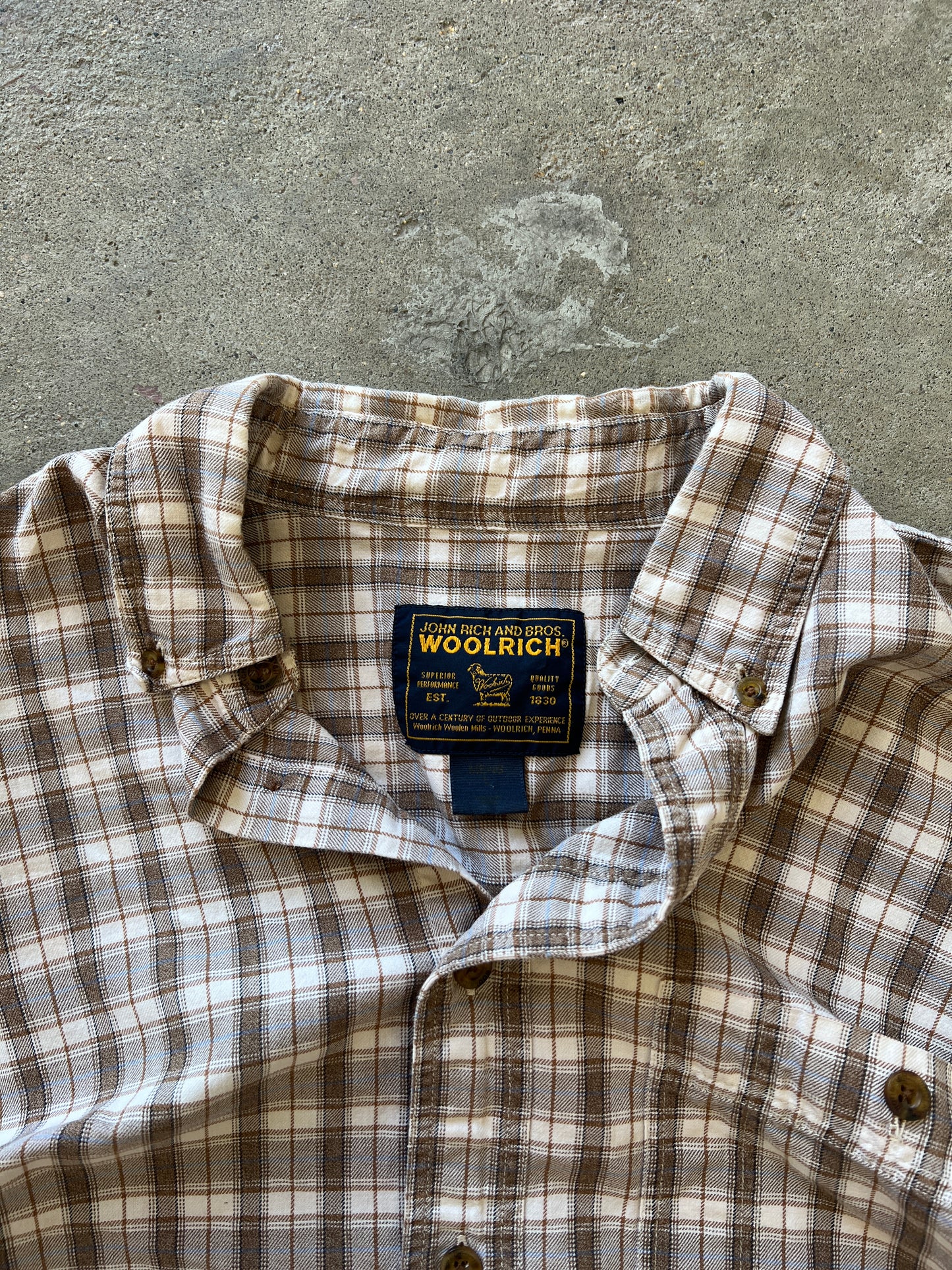 Vintage Woolrich Long Sleeve Shirt - L