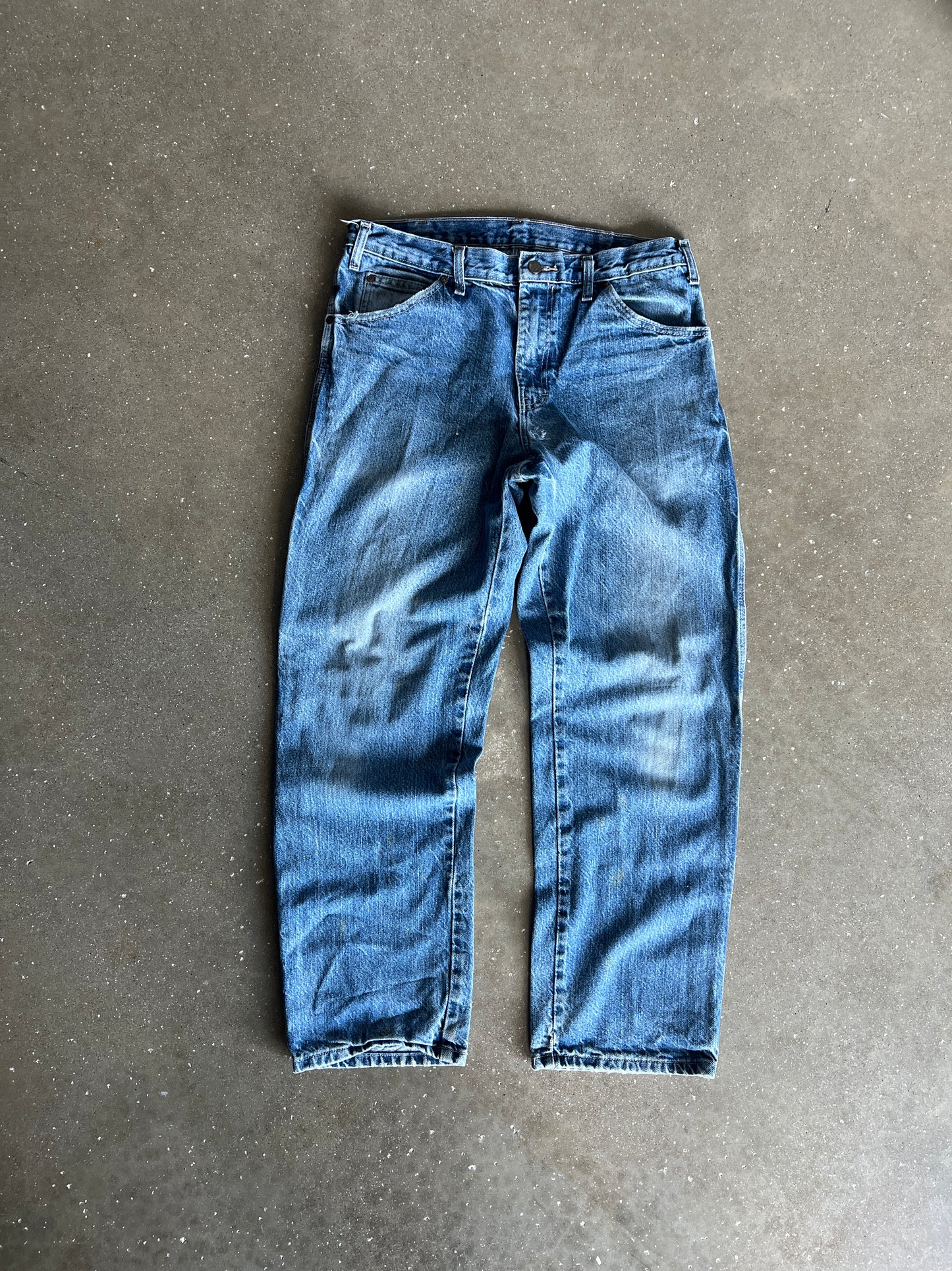 Vintage Faded Blue Dickies Pants - 32x30