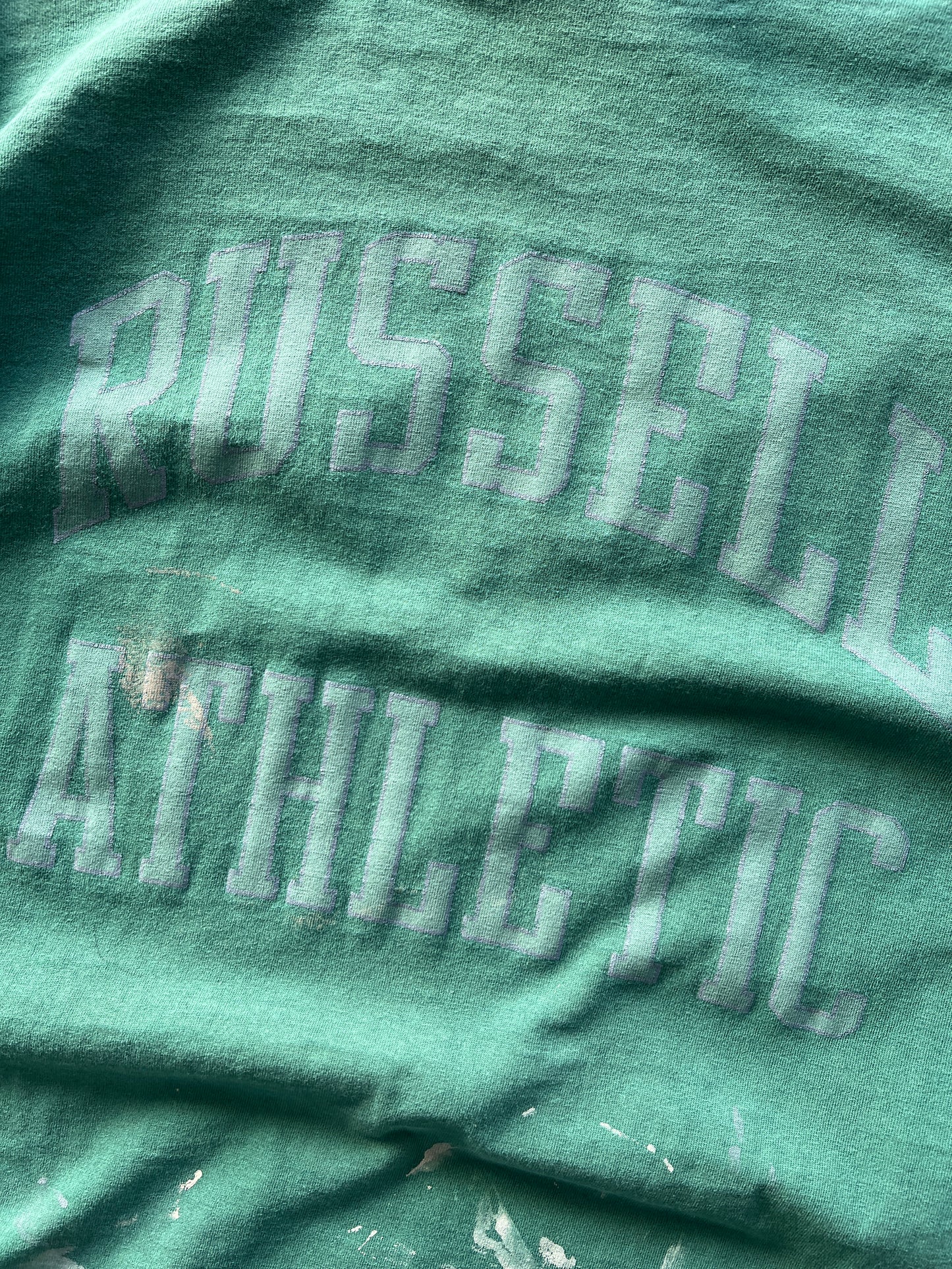 Vintage Faed Green Russell Athletic Shirt - M