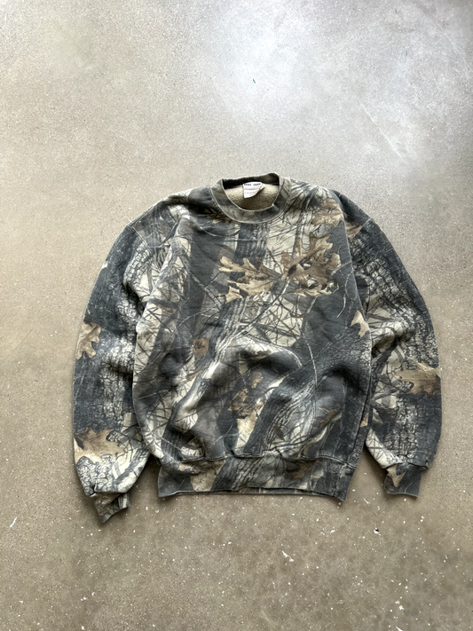 Vintage Camo Long Sleeve - M