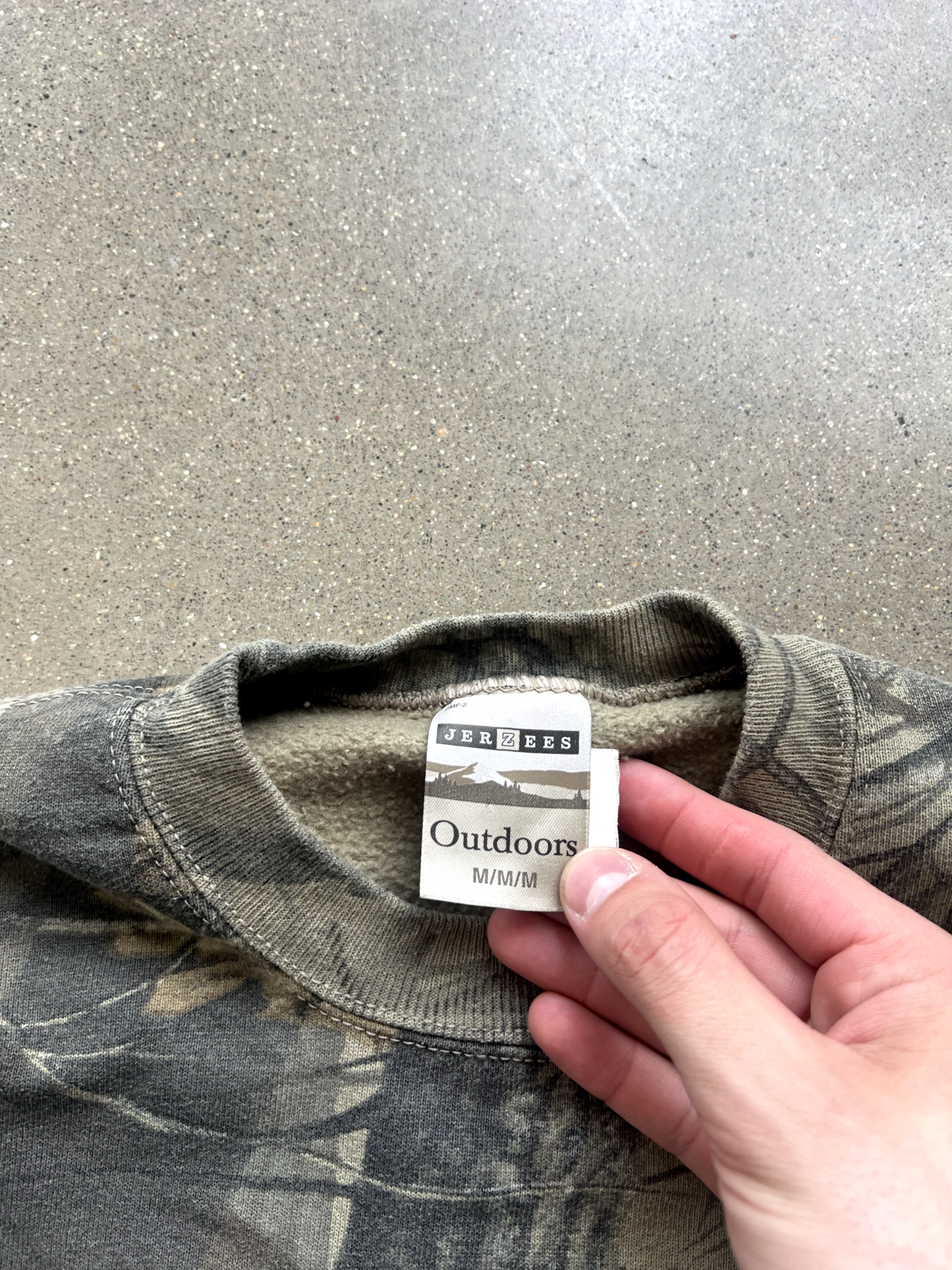Vintage Camo Long Sleeve - M